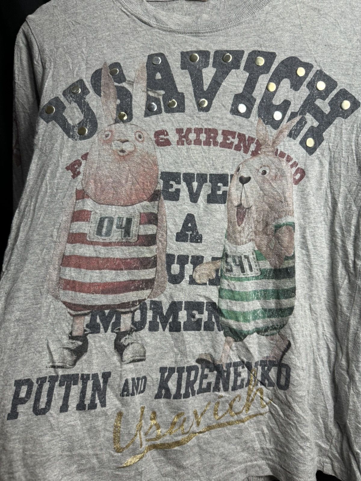 Hysteric Glamour × Japanese Brand × Vintage Japanese Usavich 2010 Mtv Long Sleeve Size US M / EU 48-50 / 2 - 3 Thumbnail