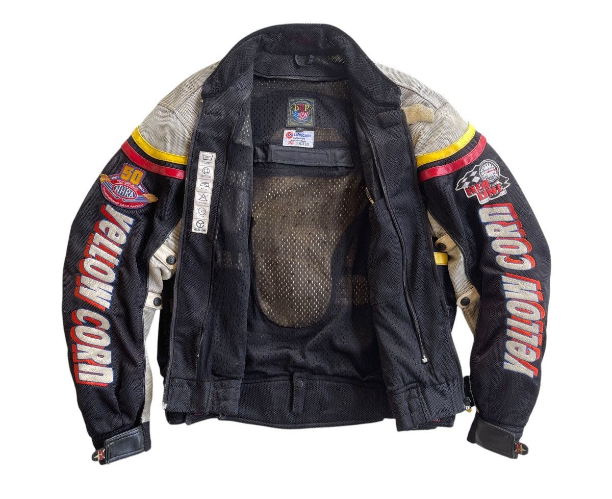 YELLOW CORN Vintage Yellow Corn X Lubricant NHRA Racing Schoeller Jacket Size US L / EU 52-54 / 3 - 7 Thumbnail