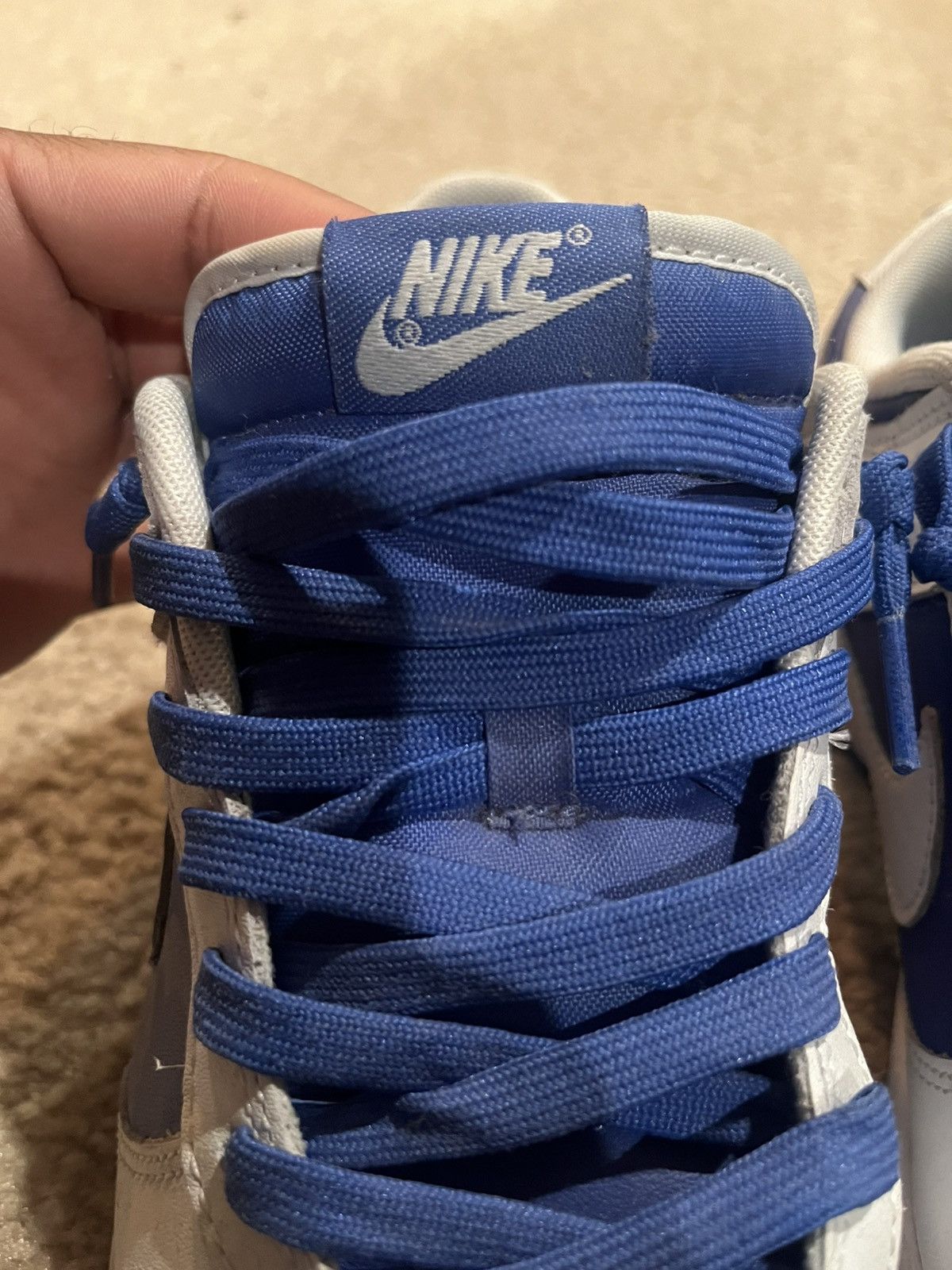 Nike Nike dunks “racer blue white” Size US 10 / EU 43 - 6 Thumbnail