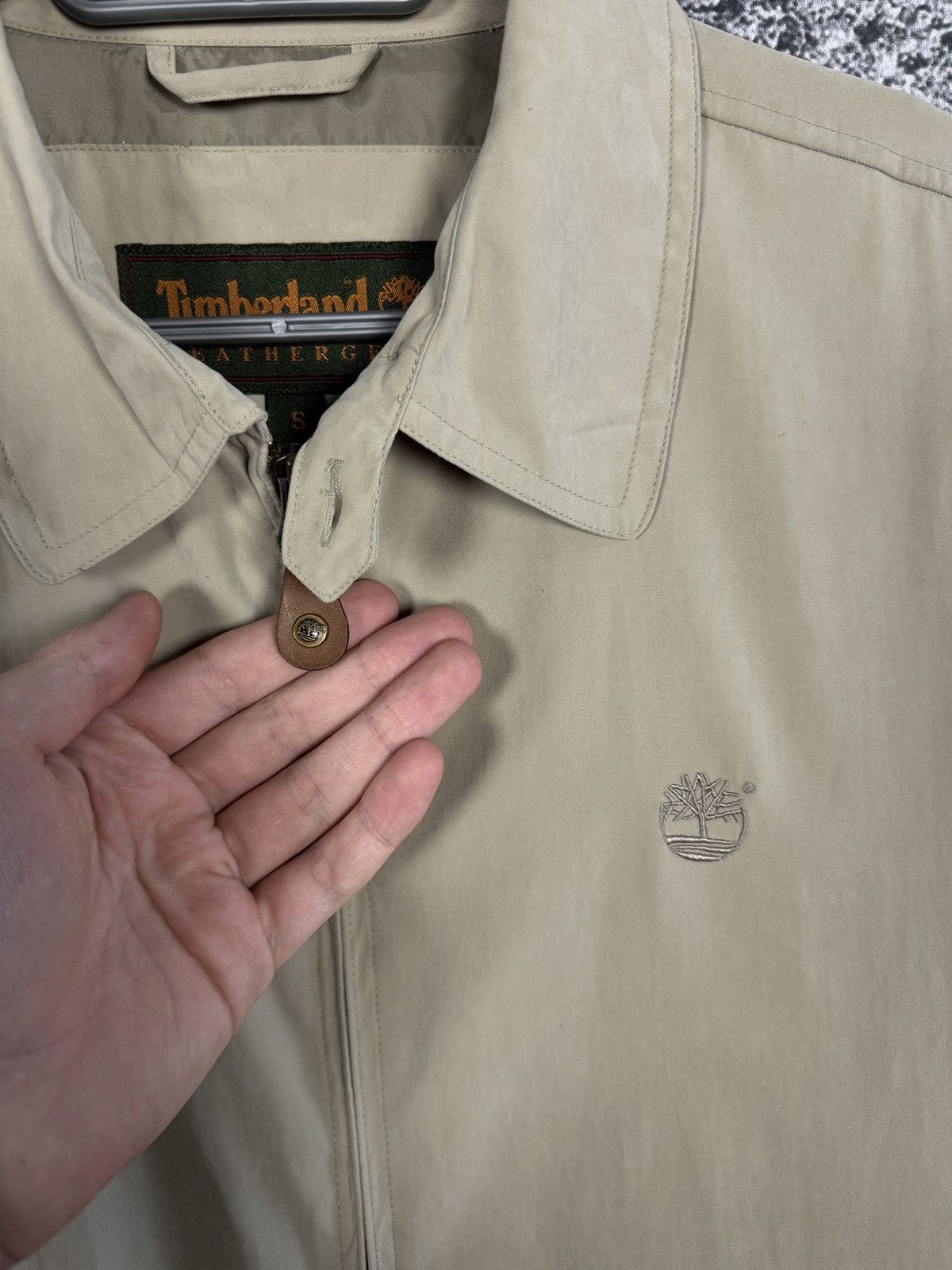 Timberland Timberland Weathergear Vintage Full Zip Bomber Jacket Size S Size US S / EU 44-46 / 1 - 6 Thumbnail
