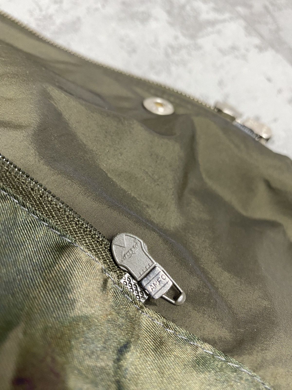 Designer × Etro ETRO Milano Coat Jacket Bomber silk leather M hunt Size US M / EU 48-50 / 2 - 9 Thumbnail