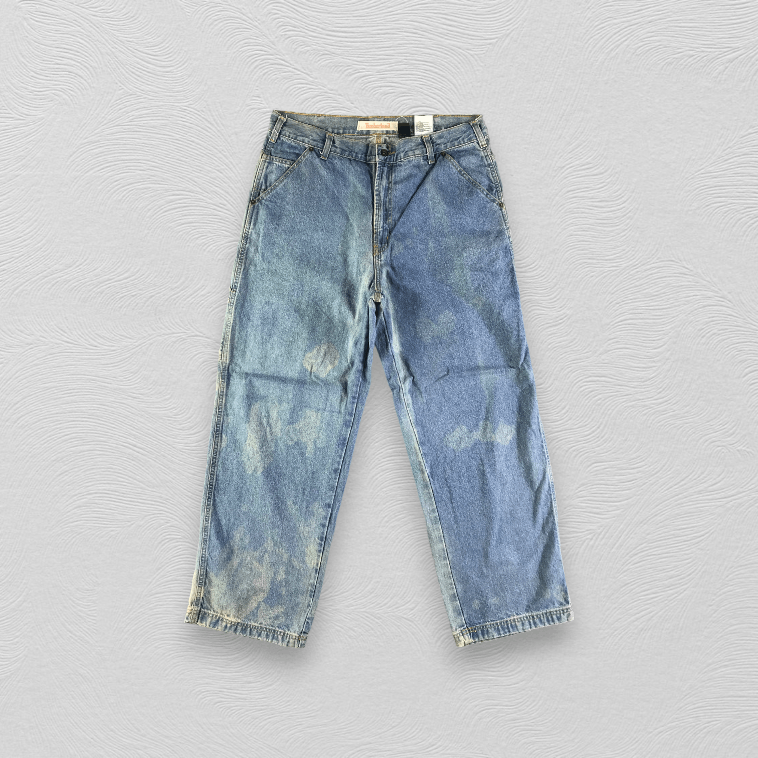 Timberland Vintage Timberland Carpenter Jeans Baggy Denim KJ2945 Size US 35 - 1 Thumbnail