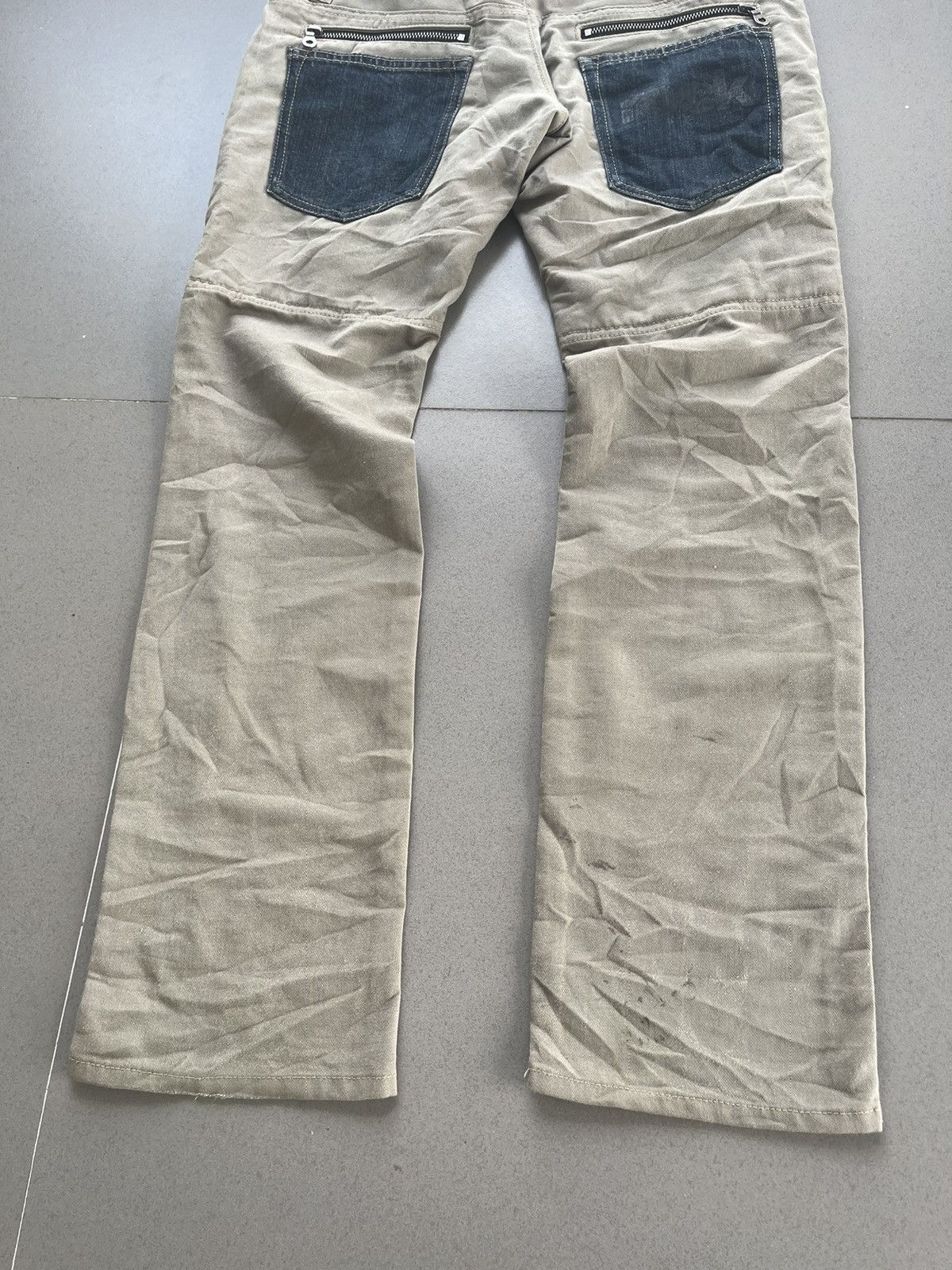 PPFM PPFM DOUBLE LAYER HYBRID DENIM SEDITIONARIES JAPANESE PUNK Size US 29 - 13 Thumbnail