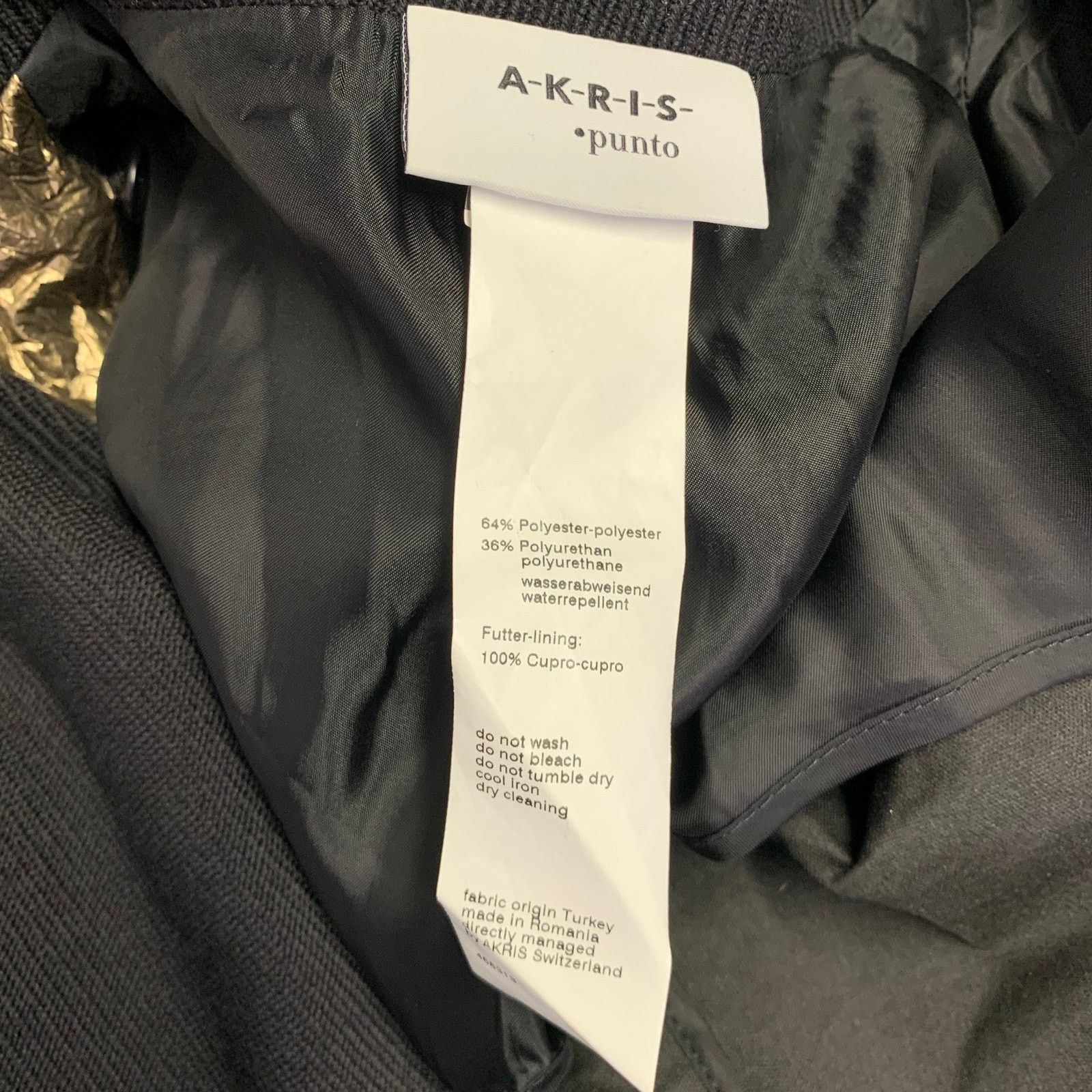 Akris AKRIS Size 12 Gold Polyester Blend Metallic Trench Coat Size XL / US 12-14 / IT 48-50 - 6 Thumbnail