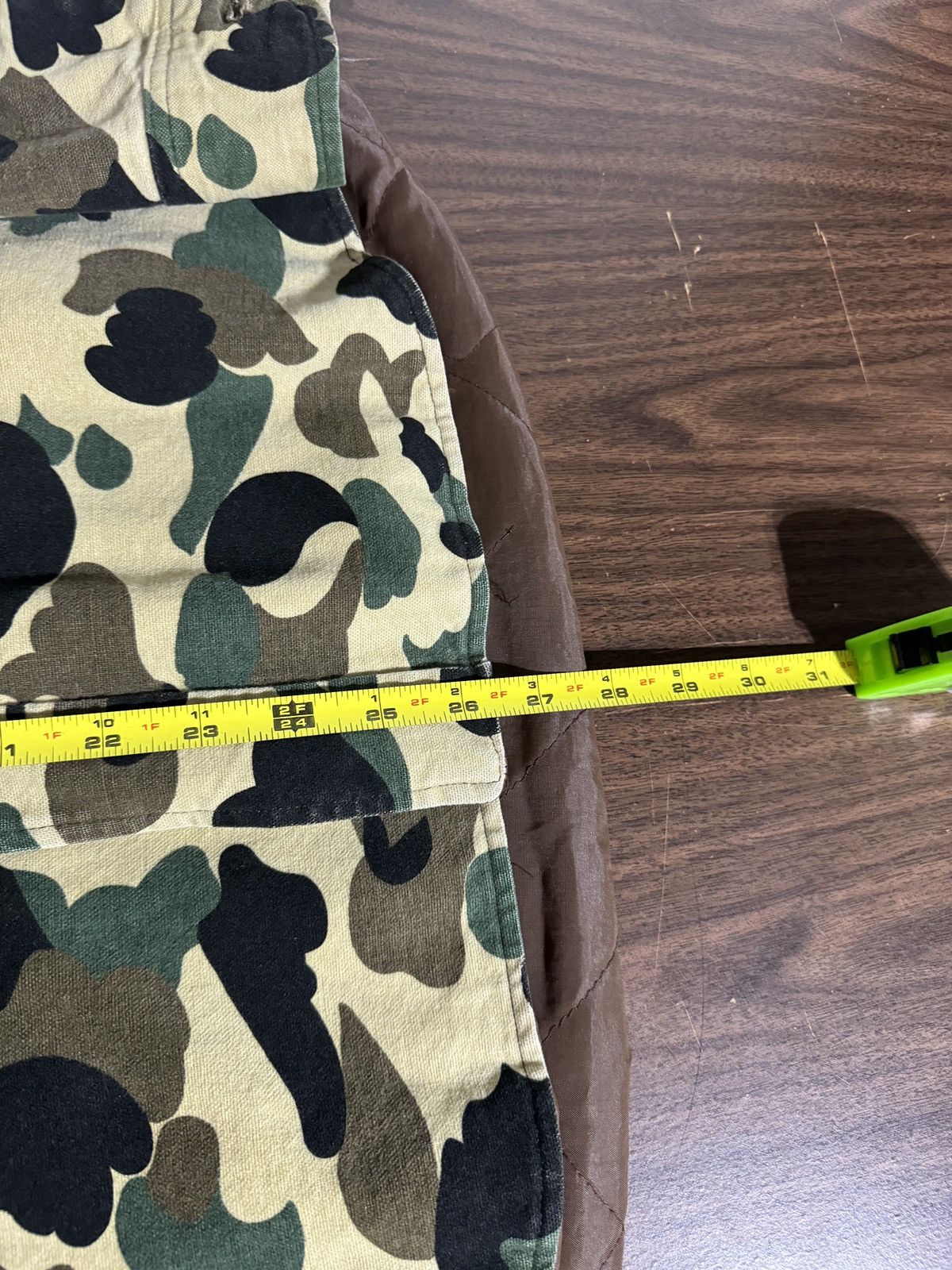 Vintage Vintage Duck Camo Quilt Lined Field Jacket 90s Button Up Size US L / EU 52-54 / 3 - 11 Thumbnail