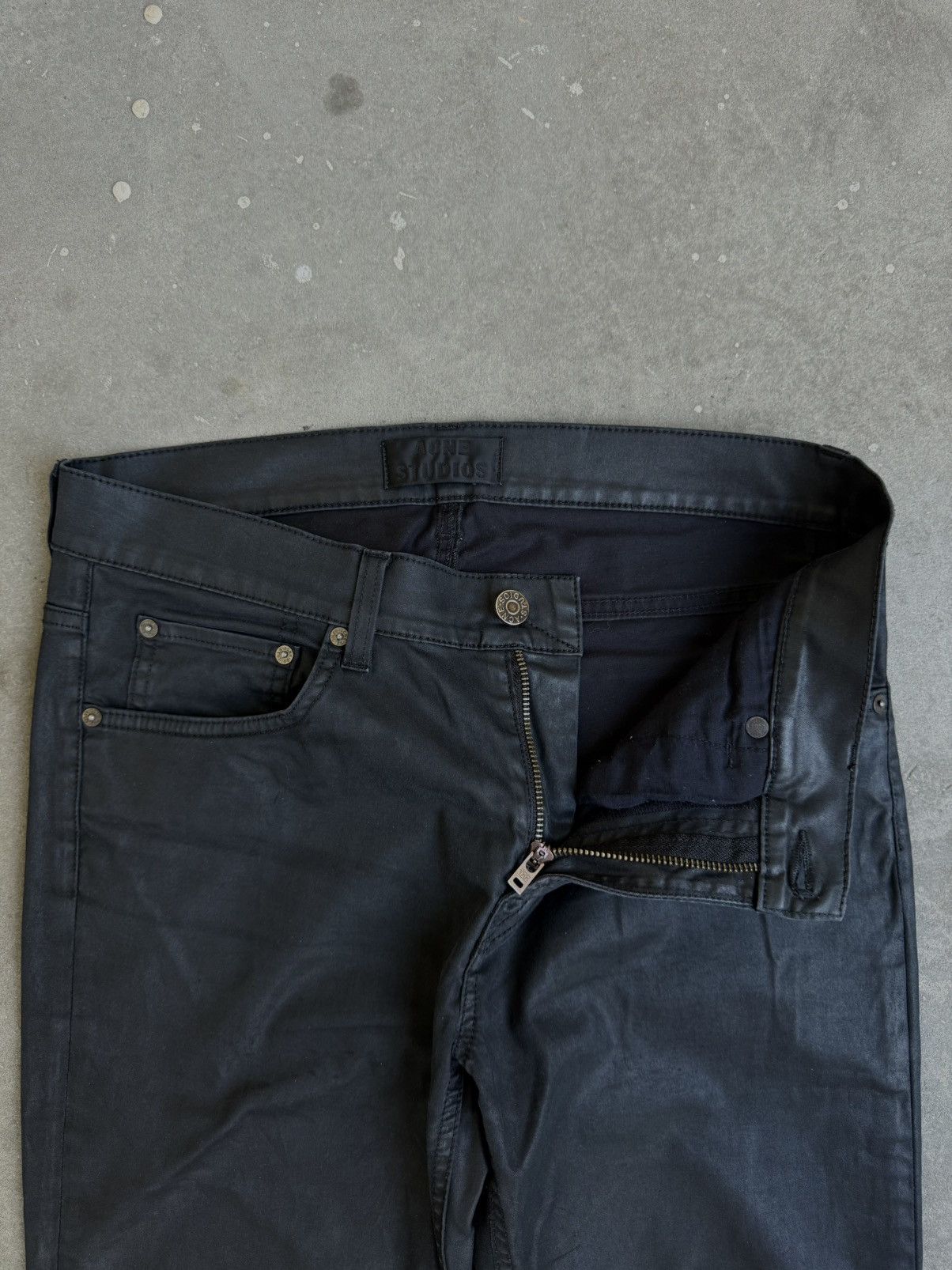 Acne Studios Acne Studios Ace Pleather Faux Leather Hedi Slimane waxed Size US 32 / EU 48 - 8 Thumbnail