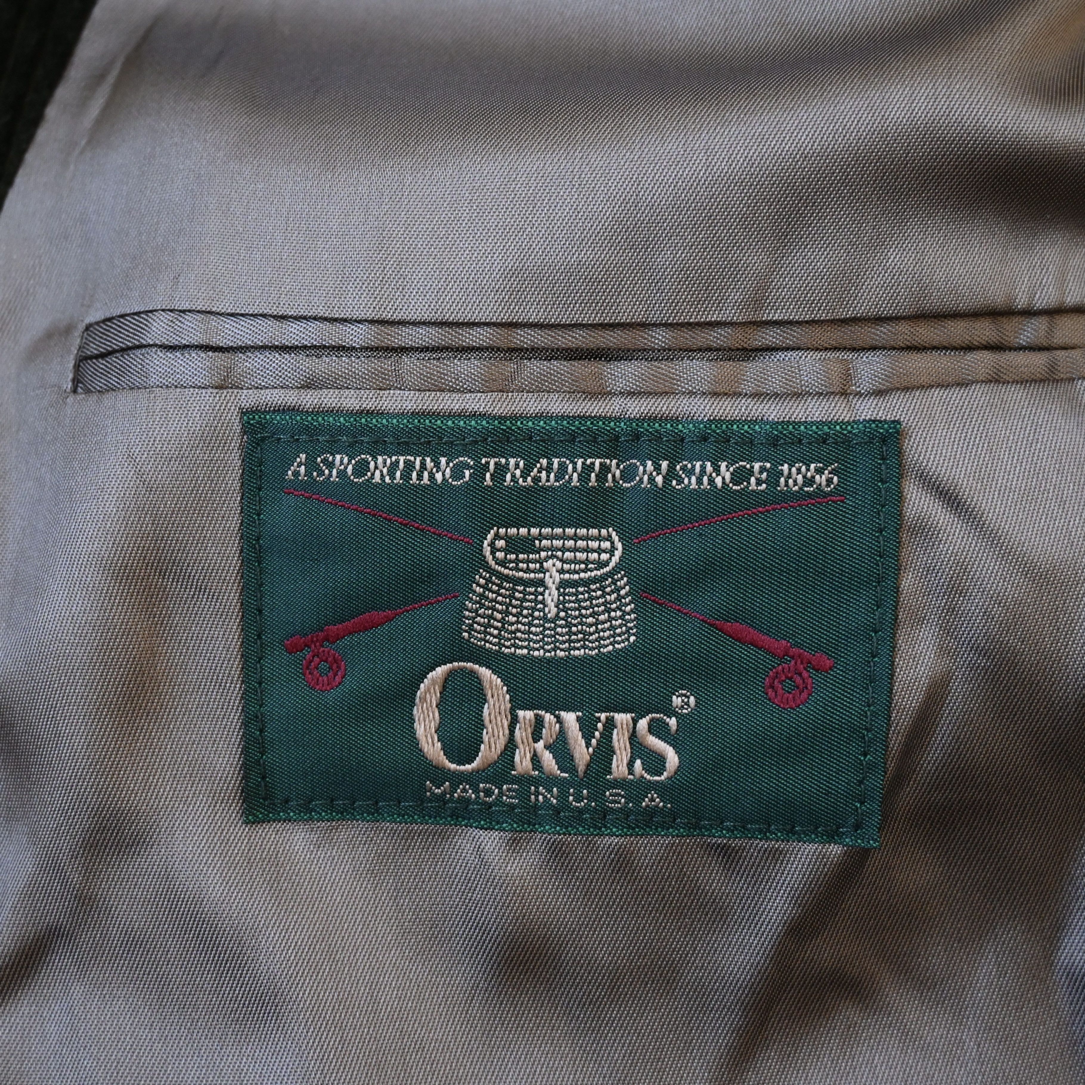 Orvis VTG 1990s Orvis cotton corduroy 3B jacket made in USA Size 46L - 12 Thumbnail