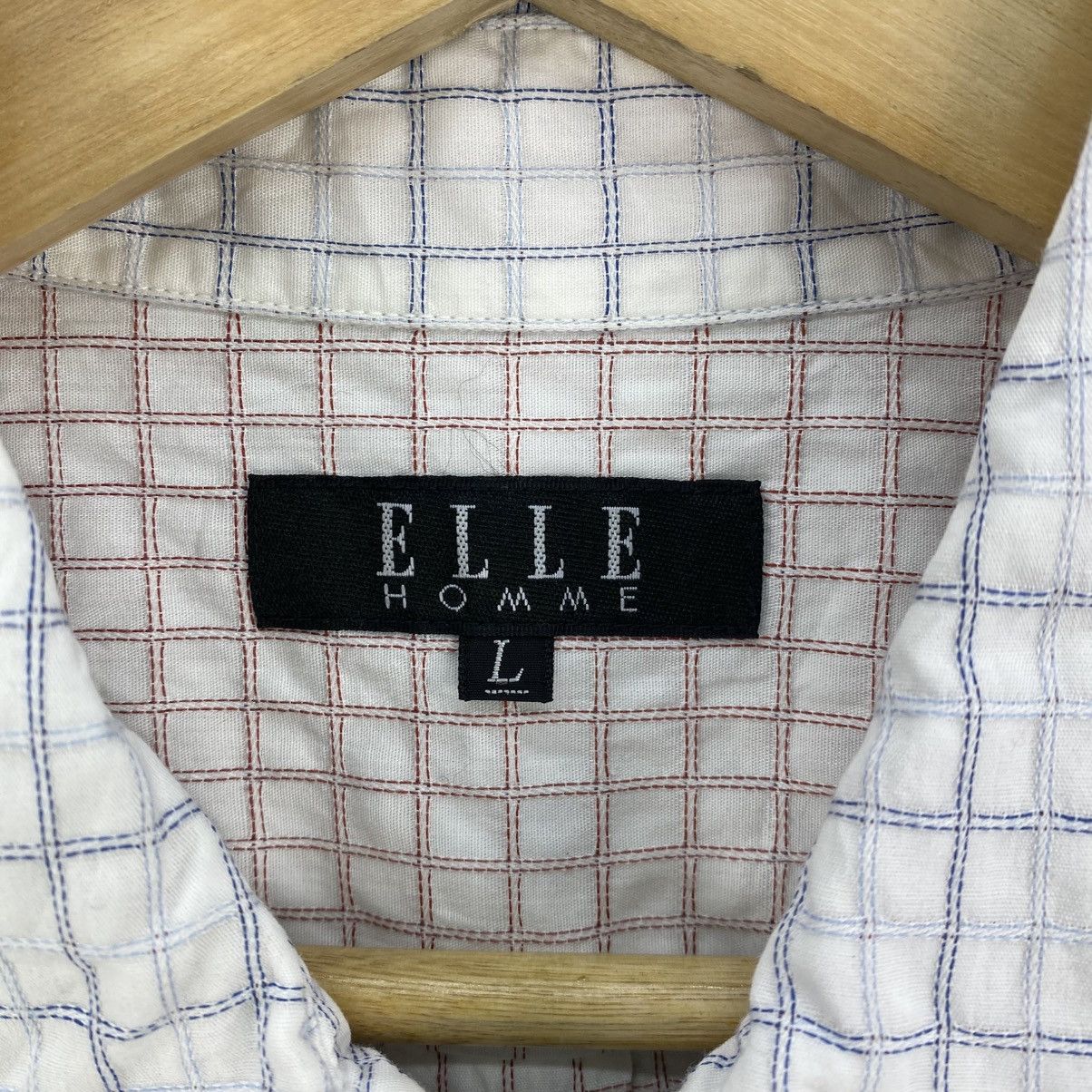 Vintage Vintage Elle Homme Zipper Shirt Size US S / EU 44-46 / 1 - 9 Thumbnail