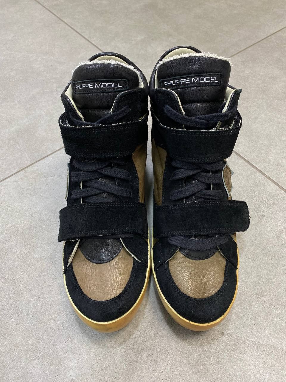 Philippe Model Philippe Model 643/12 Y2K Hi-Top Sneakers Marant Style Size US 6 / EU 39 - 3 Thumbnail