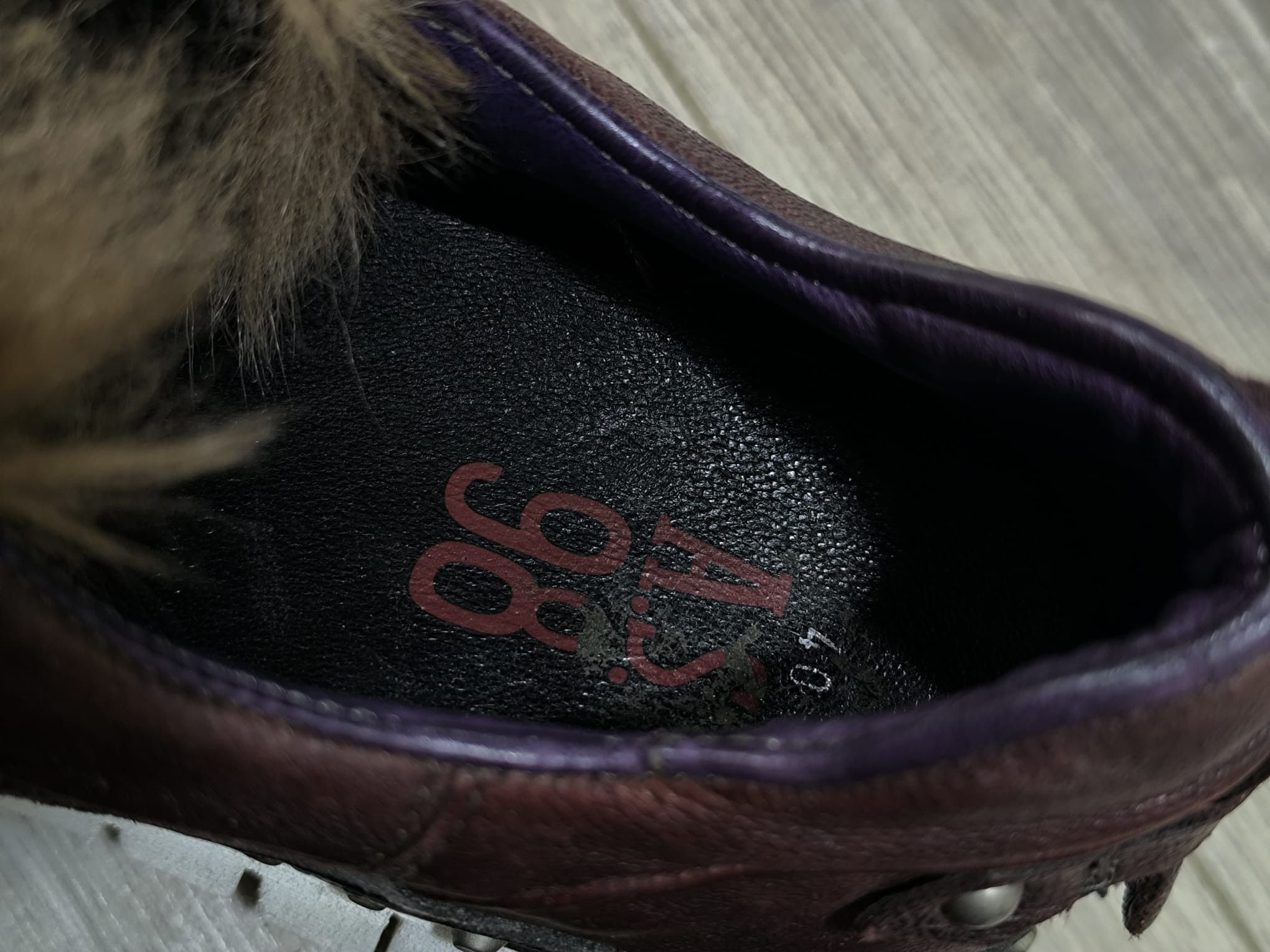 A.S.98 A.S.98 Denastar leather sneakers fur detailed studded Size US 10 / IT 40 - 17 Thumbnail