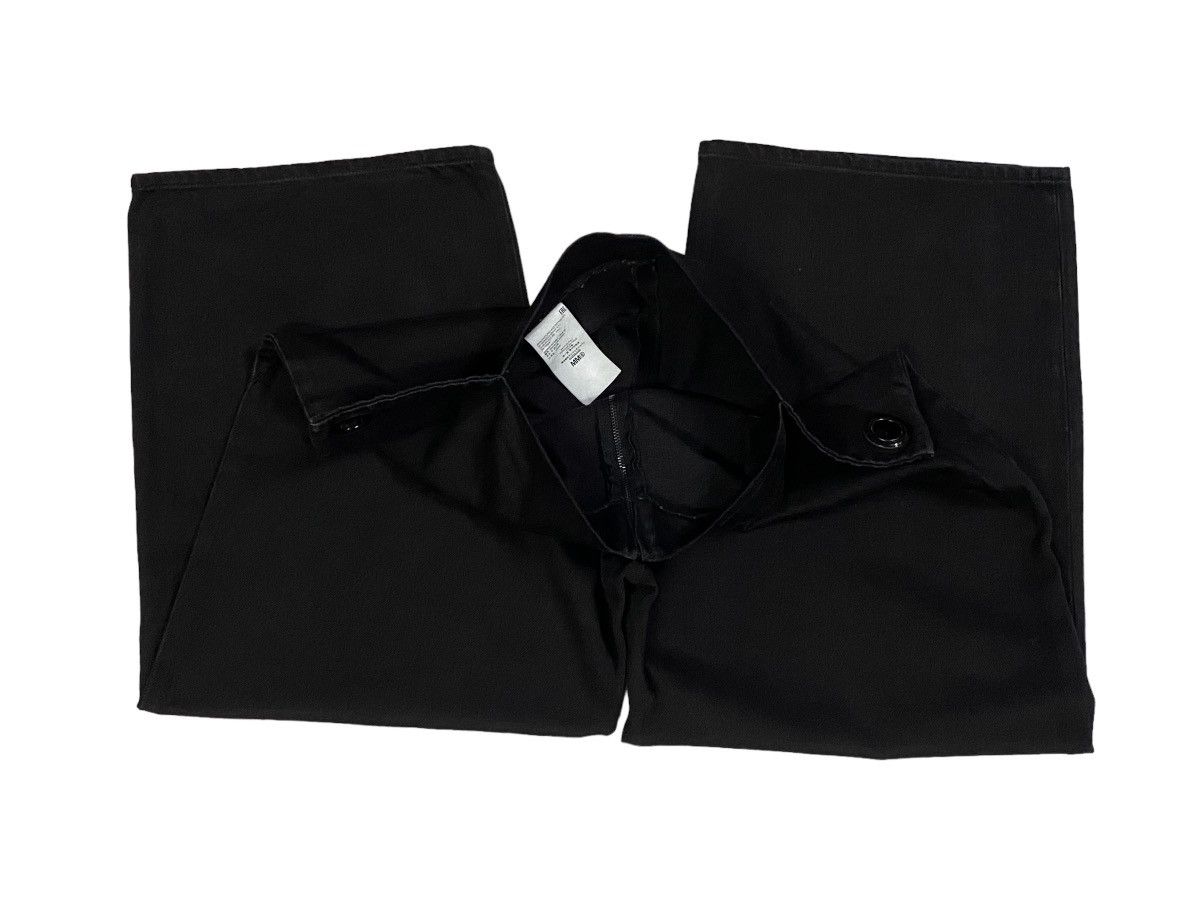 Maison Margiela Maison Margiela Black Baggy Wide Leg Jeans Size 26" / US 2 / IT 38 - 19 Thumbnail