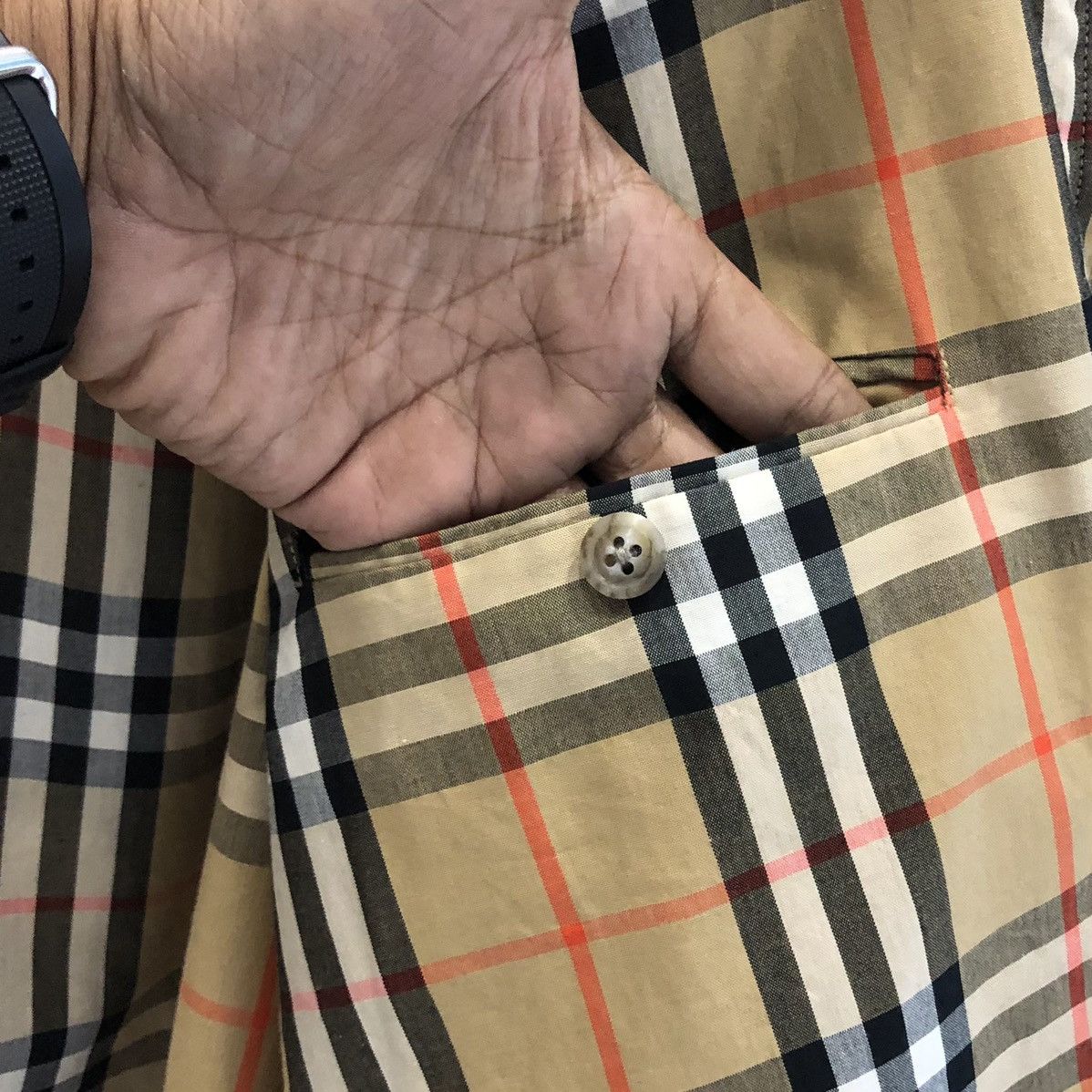 Burberry Vintage Burberrys Prorsum Lined Novacheck Bomber Jacket Size US L / EU 52-54 / 3 - 15 Thumbnail