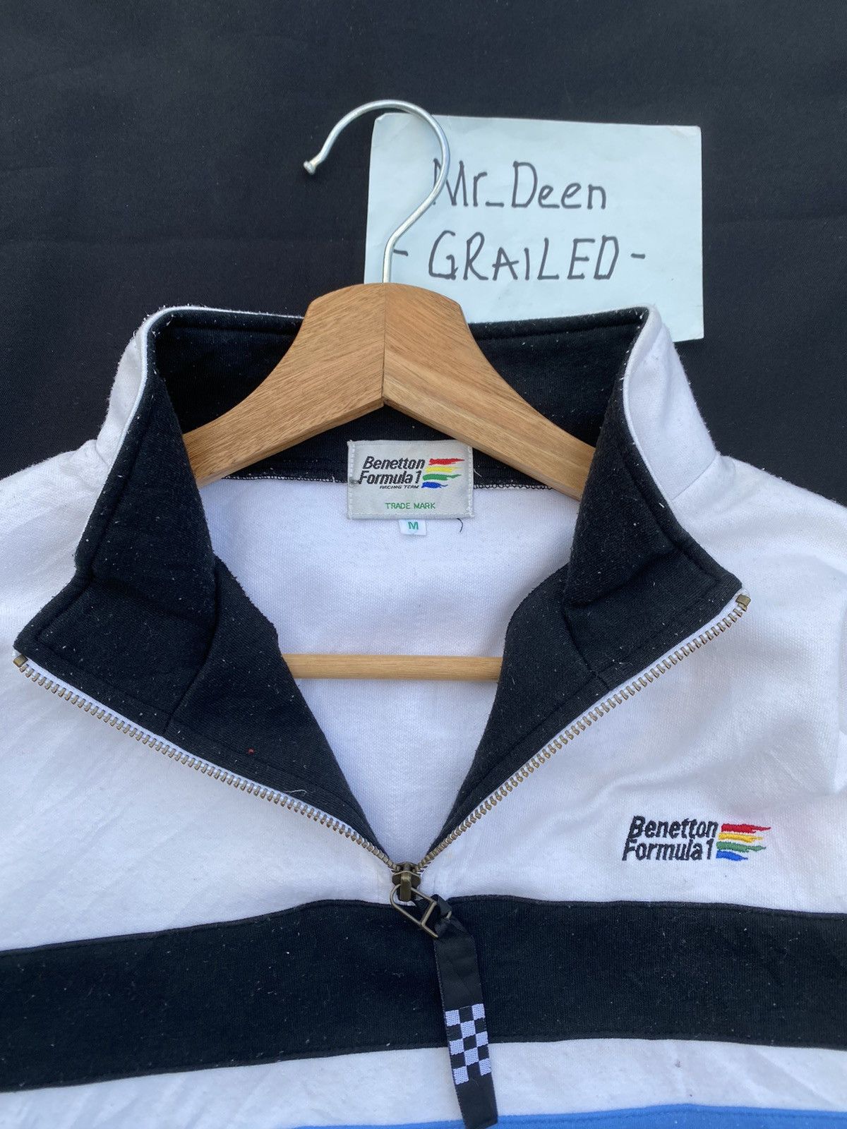 Benetton Rare Vintage Benetton Formula One Sweater Size US M / EU 48-50 / 2 - 11 Thumbnail