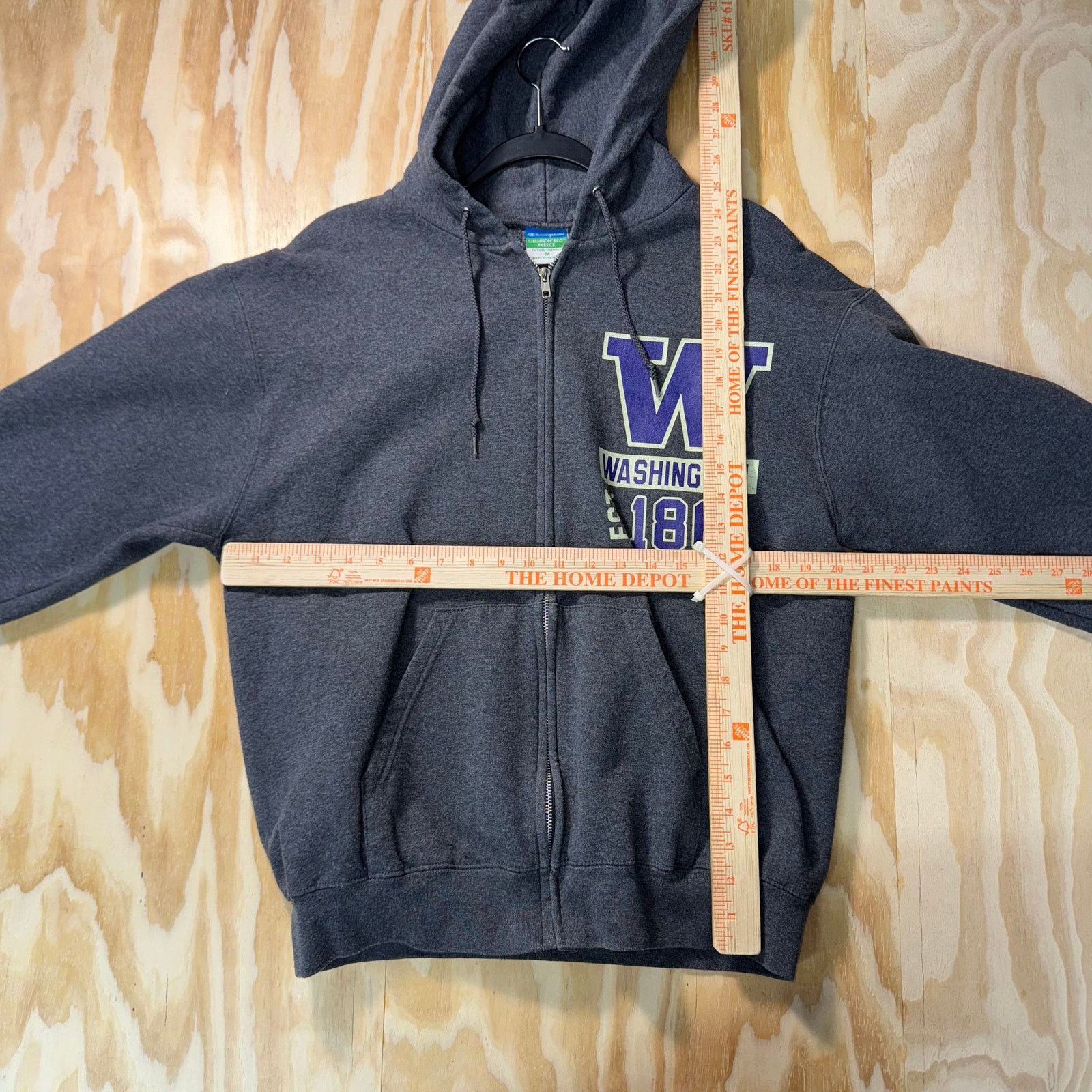Champion Vintage Y2K Washington state tourist 2000s zip up hoodie Size US M / EU 48-50 / 2 - 4 Thumbnail
