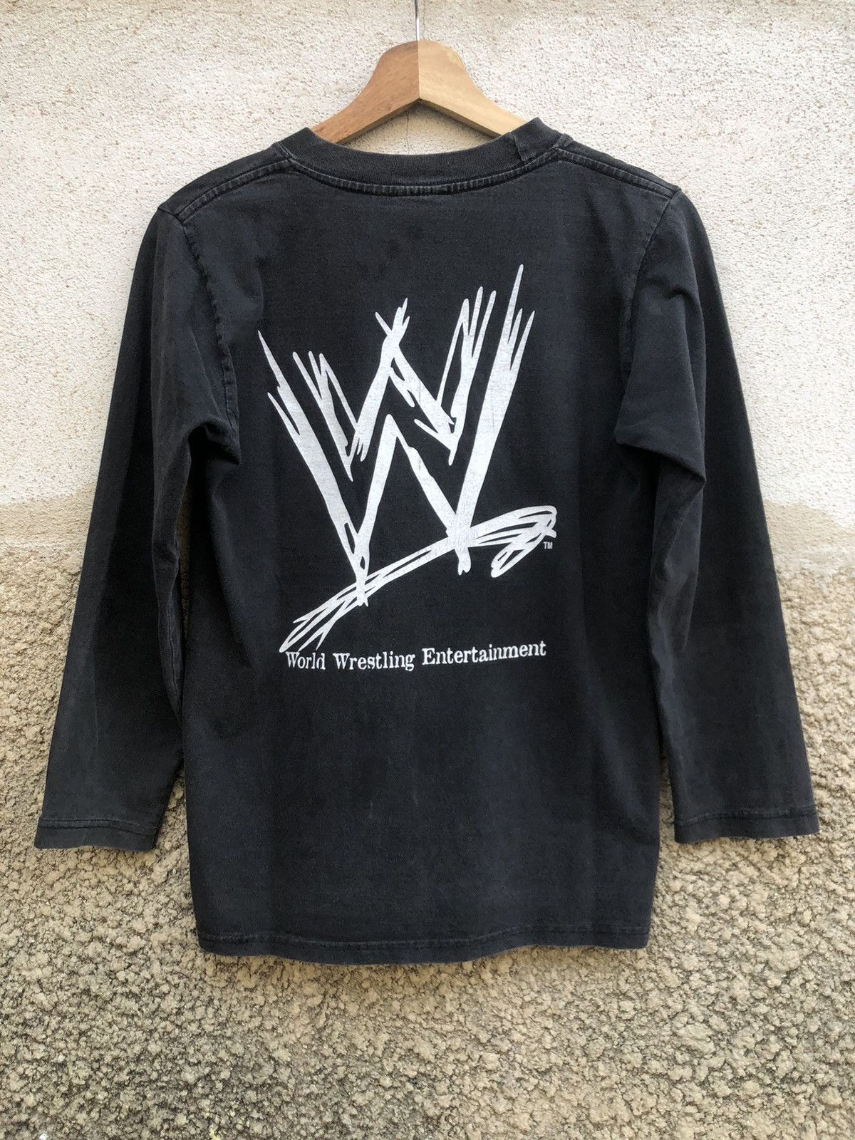 Vintage × WCW/nWo × WWE Vintage Wrestling The Rock LongSleeve Tee Wwe Wwf Nwo Size US S / EU 44-46 / 1 - 3 Thumbnail