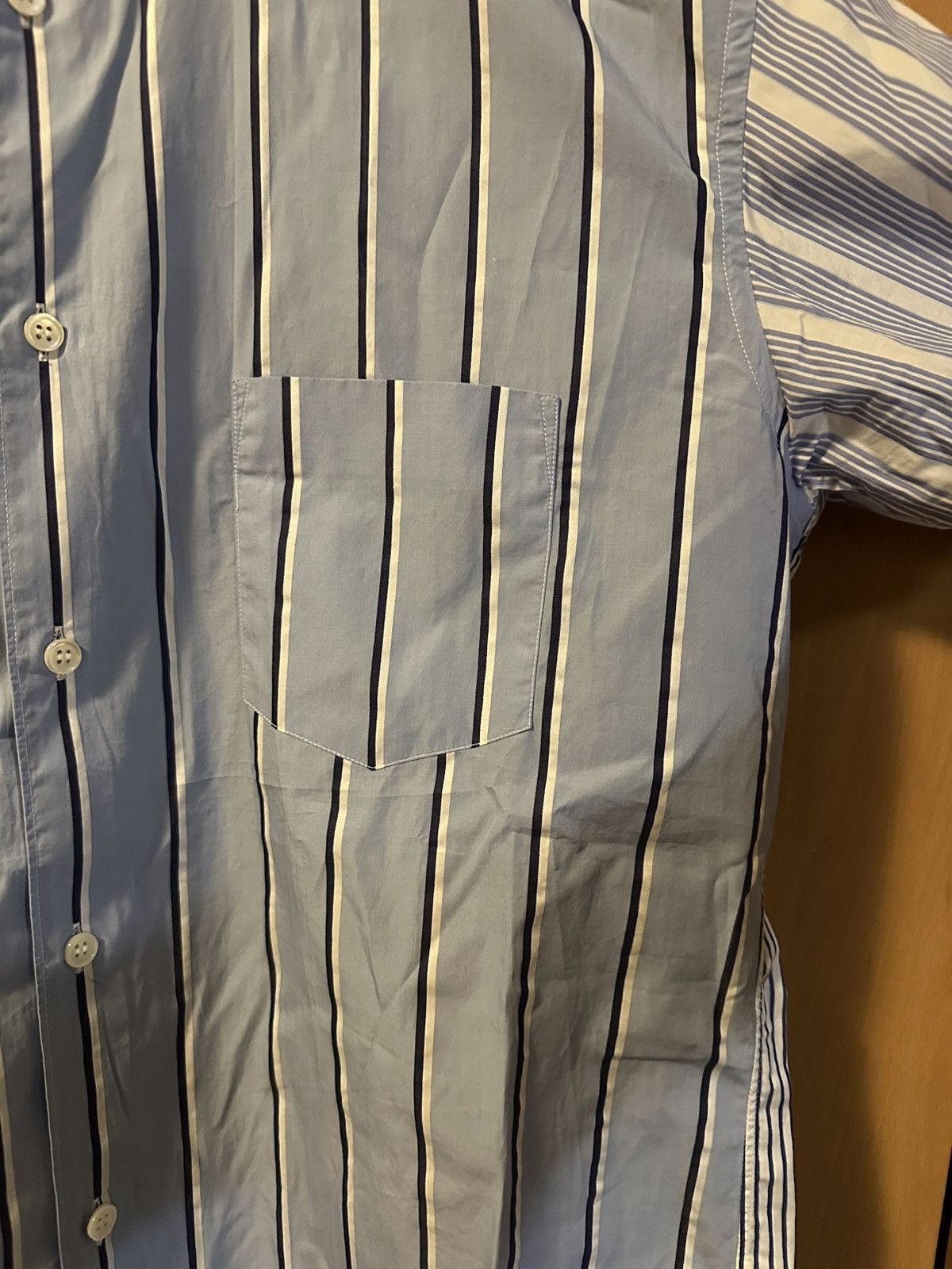 Comme des Garcons SHIRT Comme des Garçons multi stripped shirt Size US L / EU 52-54 / 3 - 2 Thumbnail