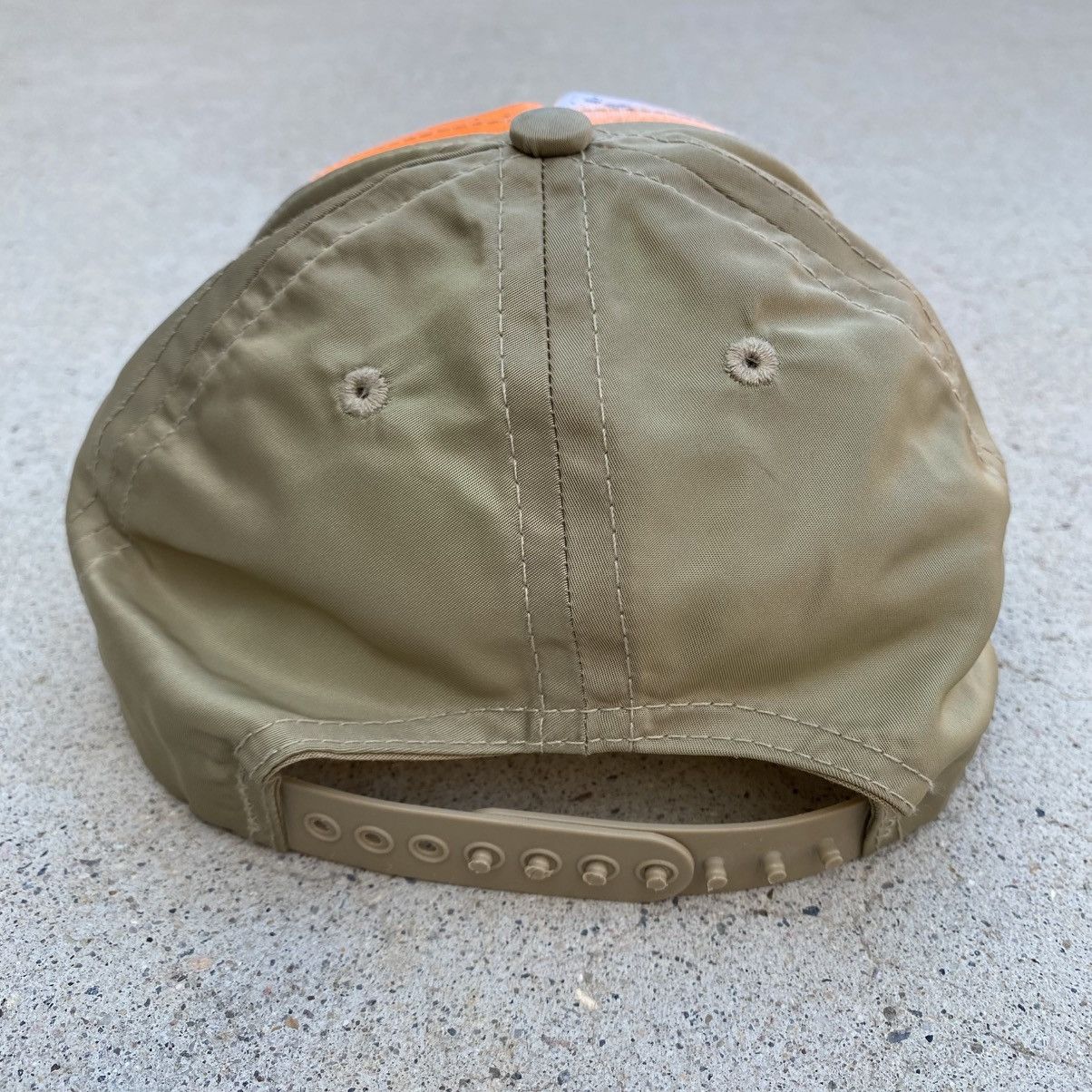 Supreme Vintage Supreme Rammellzee Satin Hat Beige Tan Snapback 2005 Size ONE SIZE - 5 Thumbnail