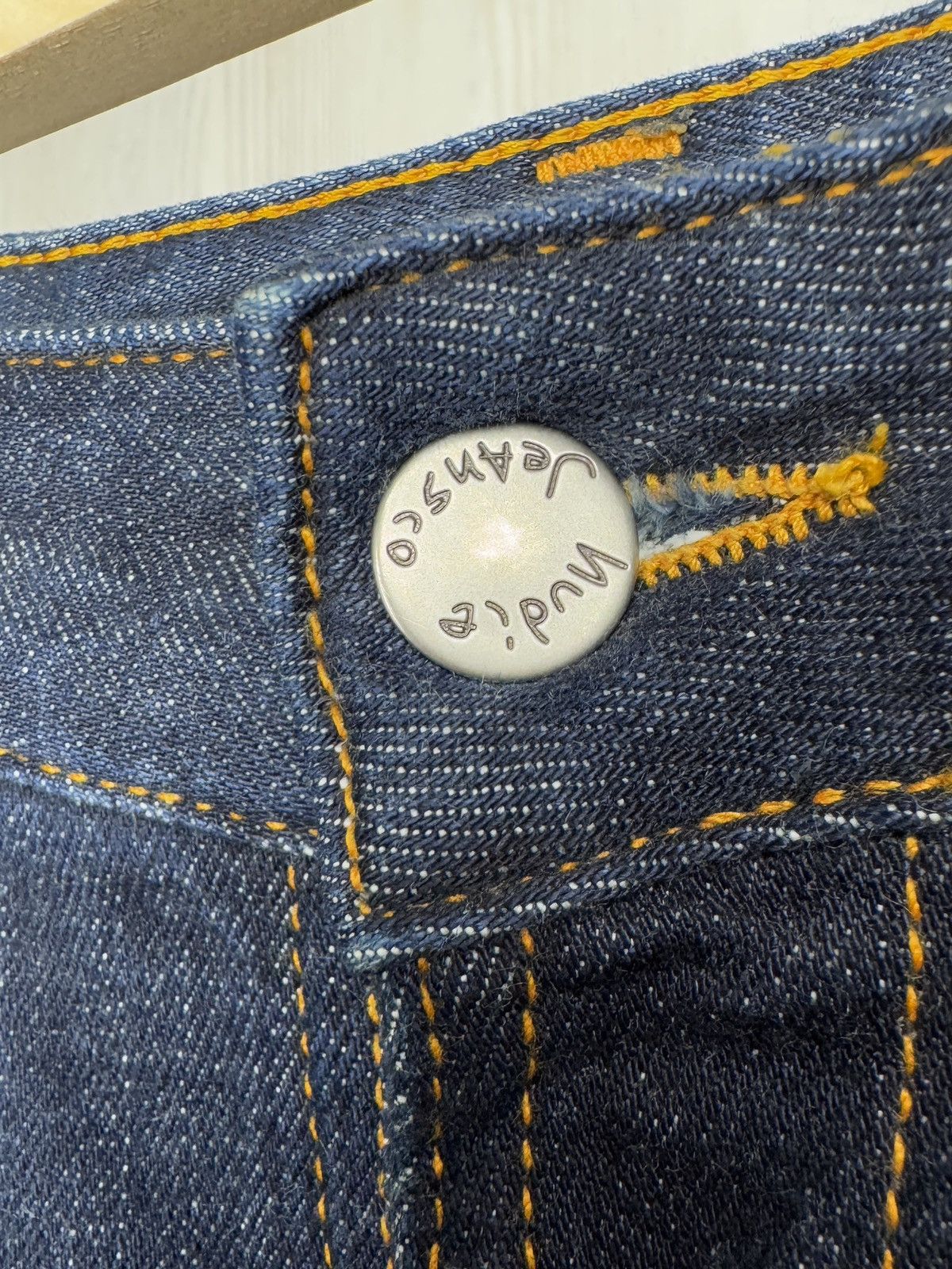Nudie Jeans NUDIE JEANS MAN SKINNY LIN RINSE SELVAGE STR Size W28/L30 Size US 28 / EU 44 - 5 Thumbnail