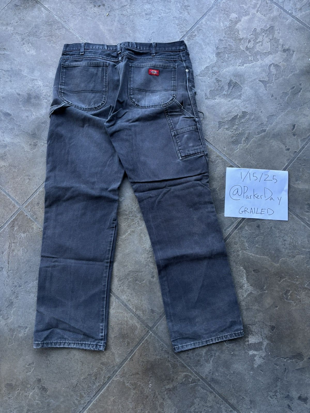 Dickies × Vintage Vintage Dickies Carpenter Work Pants Distressed Size US 36 / EU 52 - 6 Thumbnail