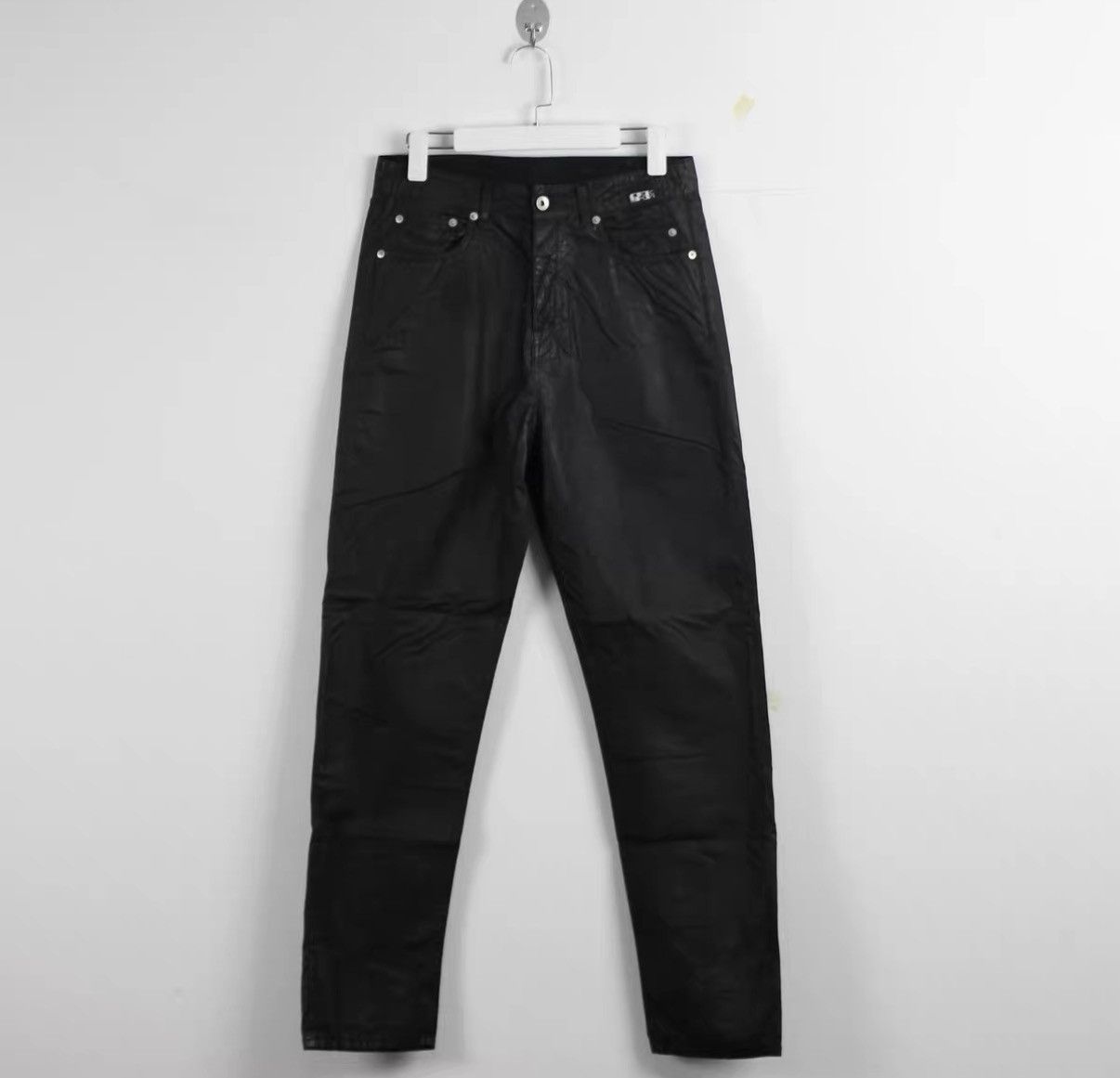 Rick Owens Rick Owens DRKSHDW Waxed Finish Denim Jeans Size US 30 / EU 46 - 1 Thumbnail