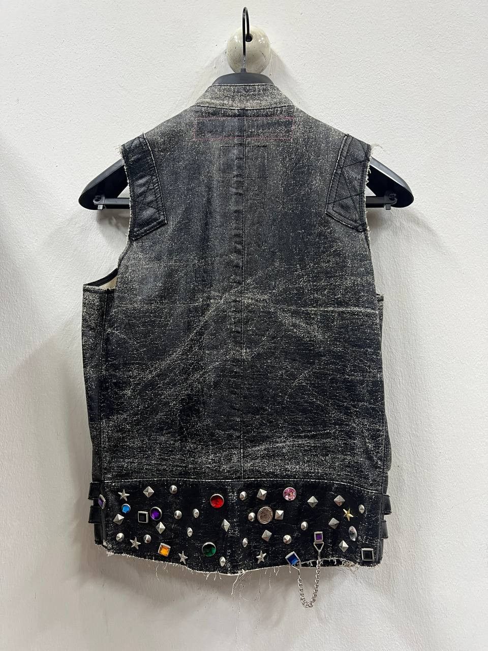 Junya Watanabe SS03 Junya Watanabe Man X Lewis Leathers Waxed Denim Vest Size US S / EU 44-46 / 1 - 6 Thumbnail