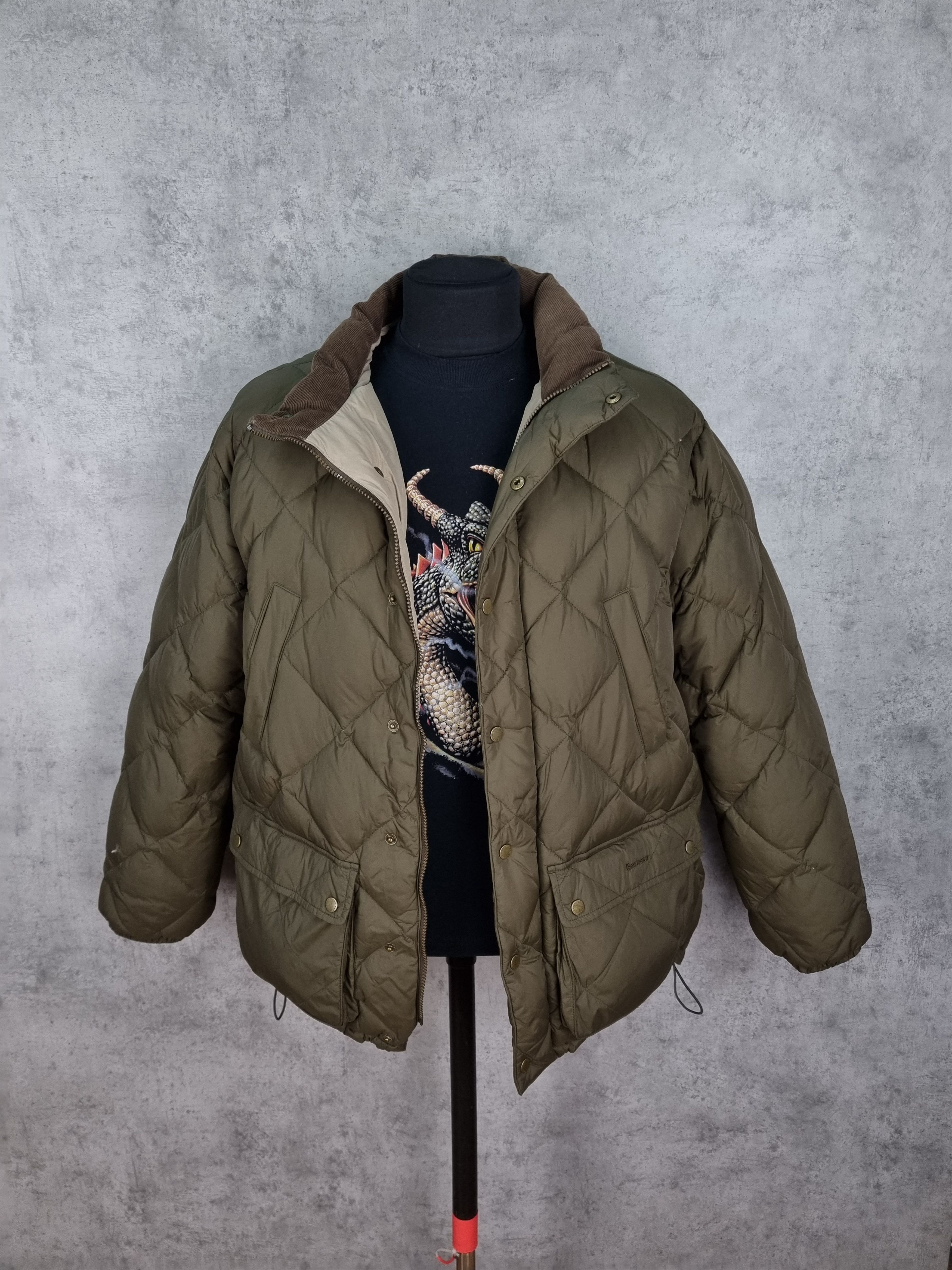 Barbour × Vintage Rare Barbour Down Quilted Jacket Arctic Size US L / EU 52-54 / 3 - 20 Thumbnail