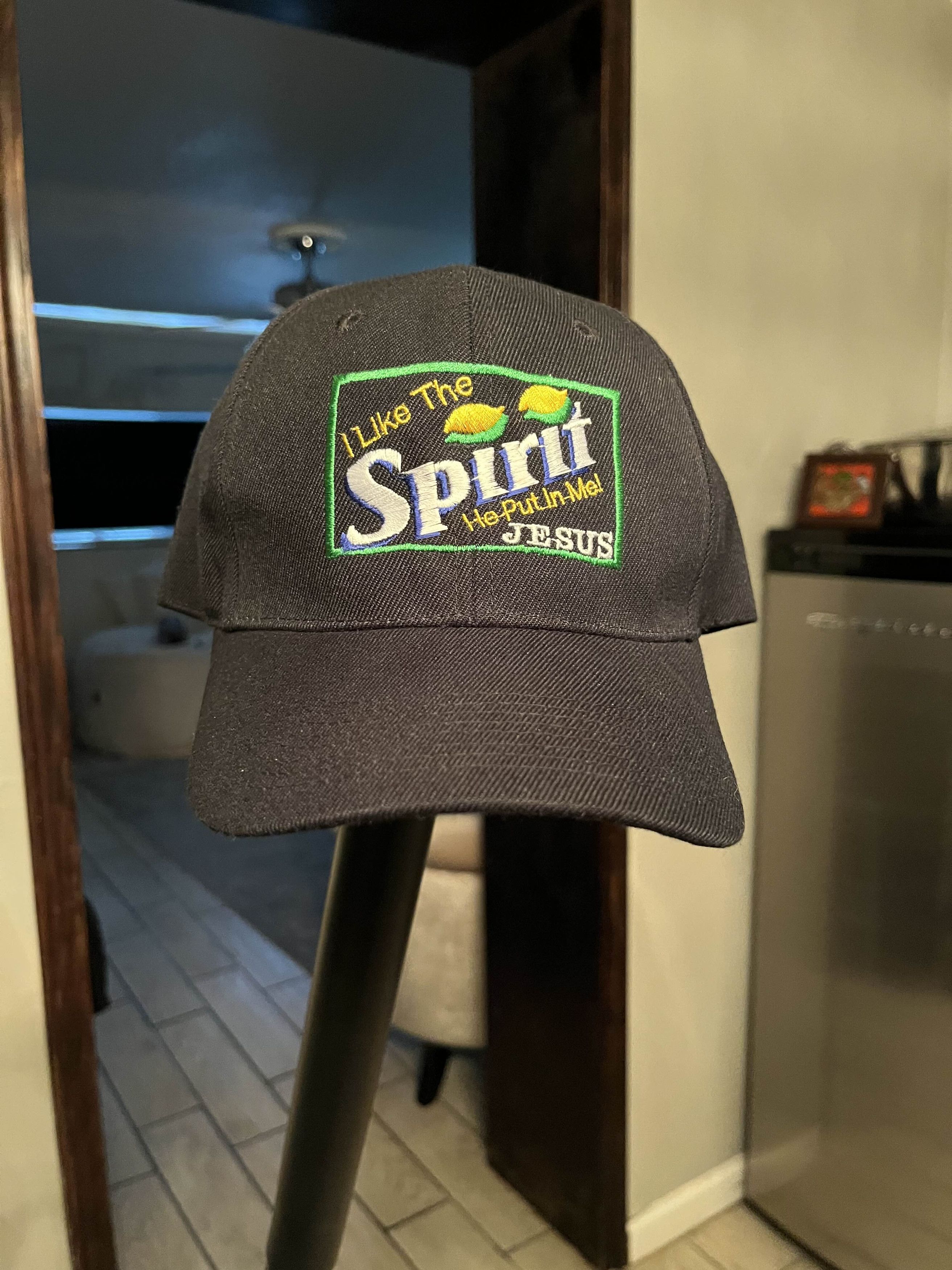 Vintage Y2K Sprite Parody I Like The Spirit Jesus Hat Size ONE SIZE - 2 Thumbnail