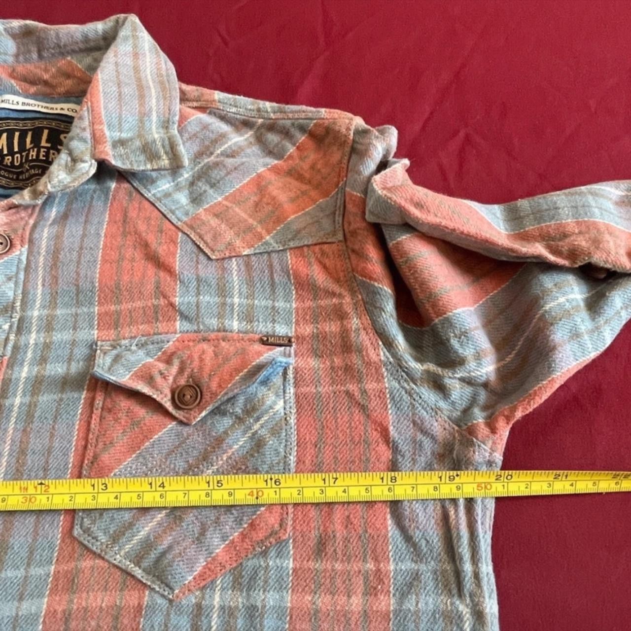 Vintage Mills Brothers & Co Vintage Plaid Shirt Men's Size S Size US S / EU 44-46 / 1 - 5 Thumbnail