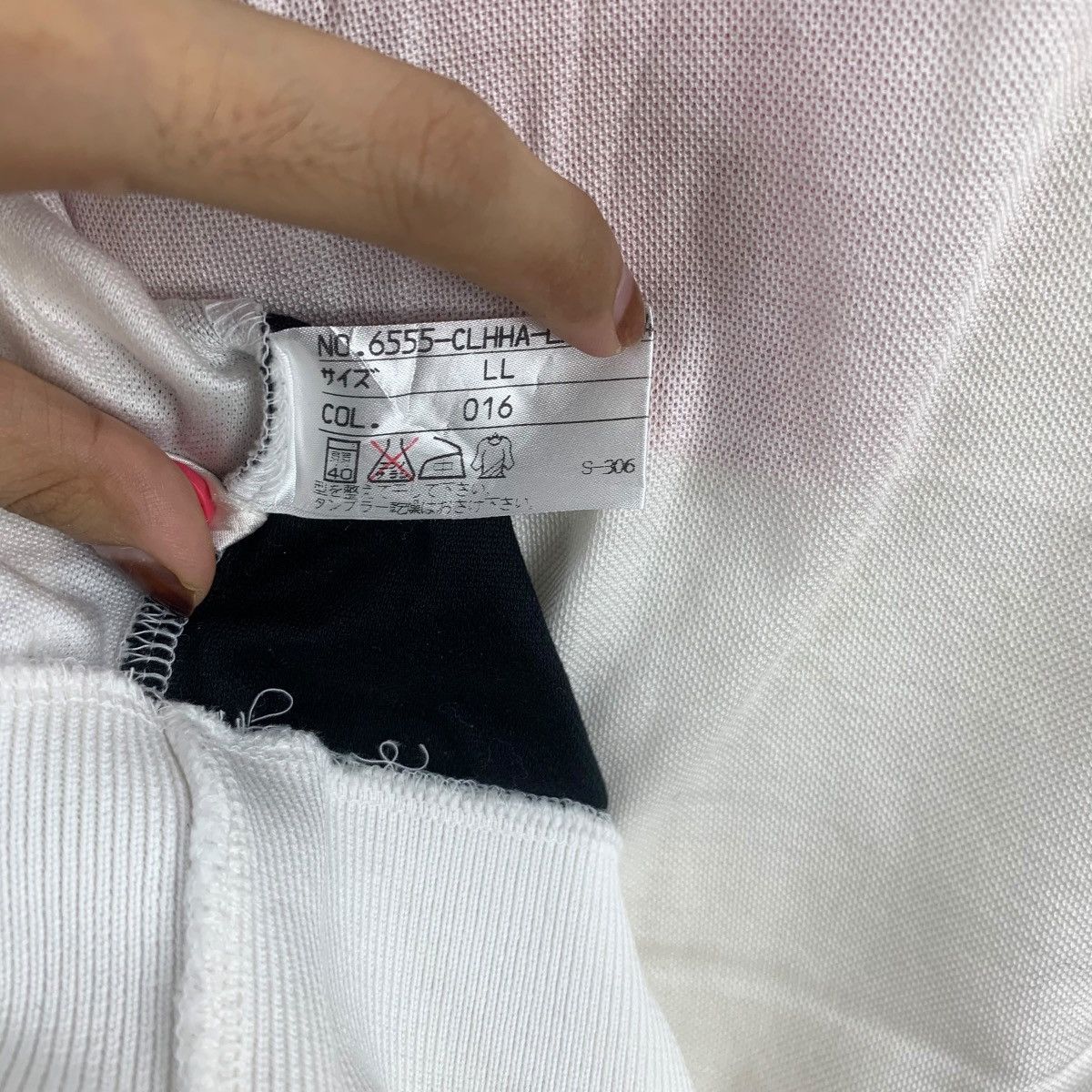 Hanae Mori Vintage HANAE MORI PARIS Golf Collection Polo Tee Shirt Top Size L / US 10 / IT 46 - 8 Thumbnail