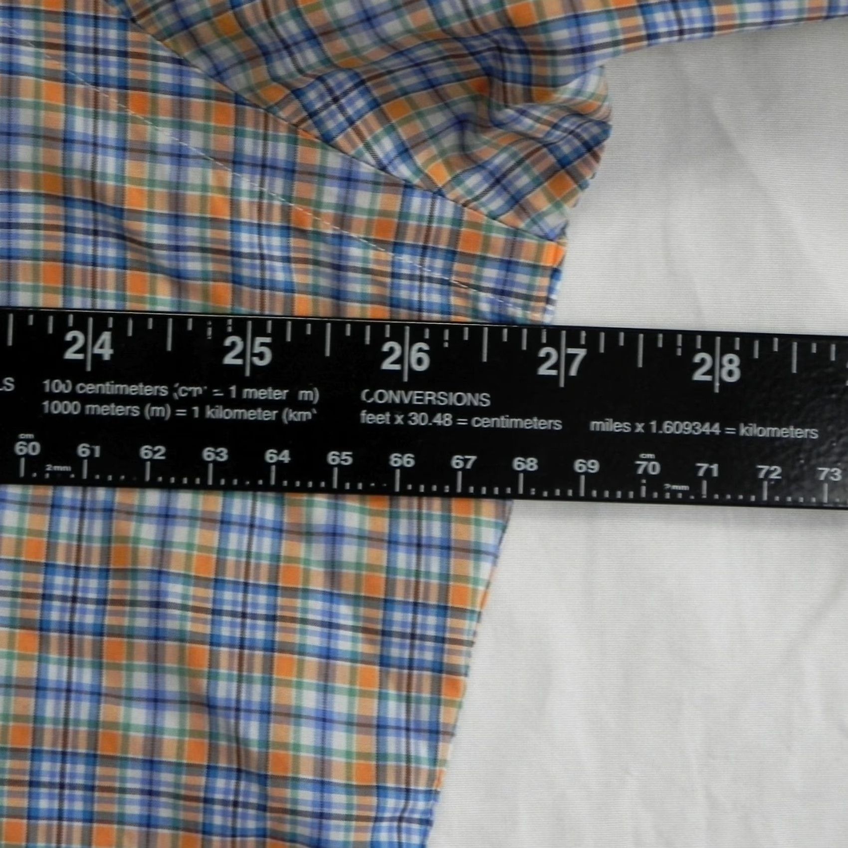 Polo Ralph Lauren Polo Ralph Lauren Shirt Mens XL Stretch Button Up Plaid Long Sleeve Polo Ralph Lauren Shirt XL Stretch Button-Up Plaid Long Sleeve Mens Size US XL / EU 56 / 4 - 4 Thumbnail