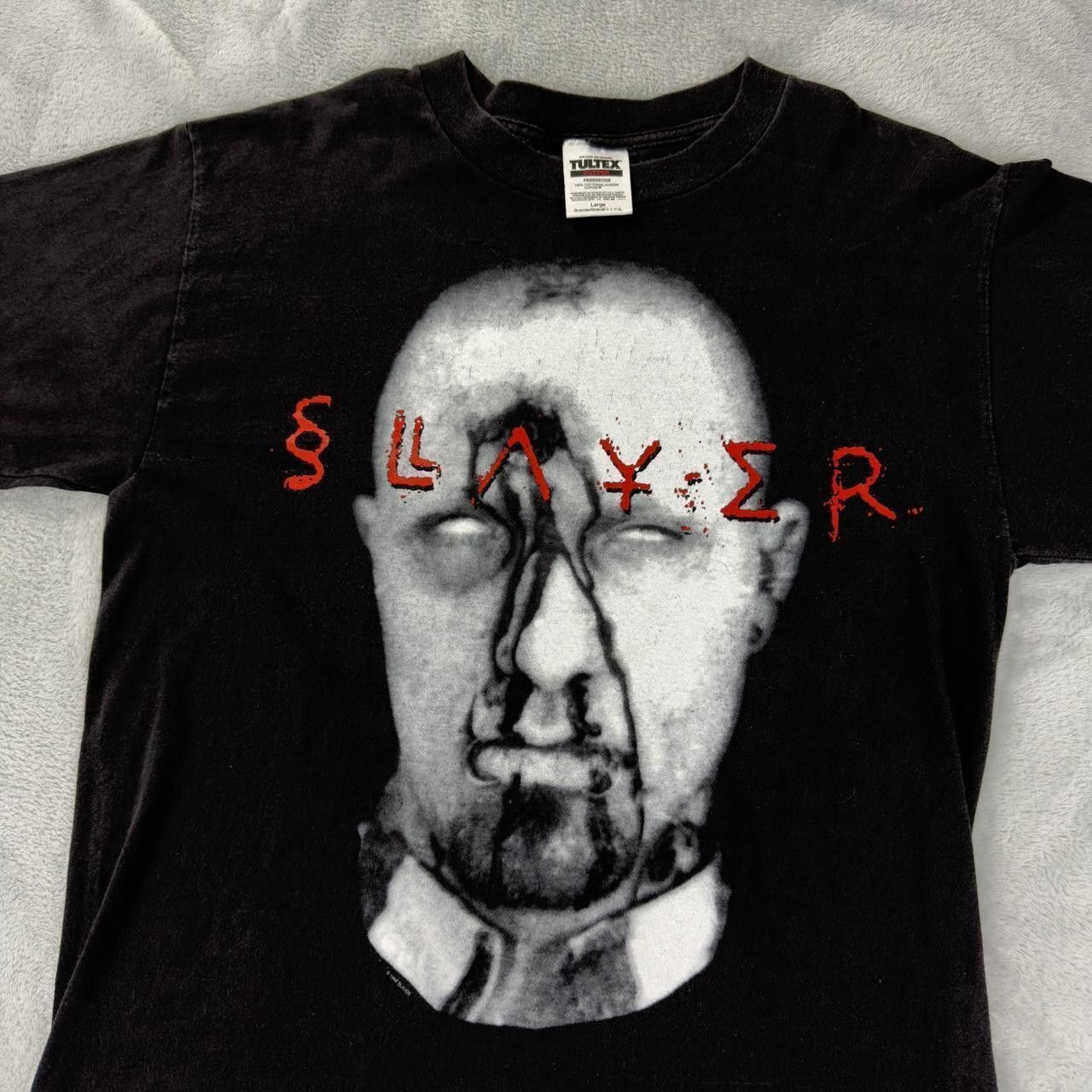 Tultex Vintage Slayer Mens Size Large F 138 Size US L / EU 52-54 / 3 - 3 Thumbnail