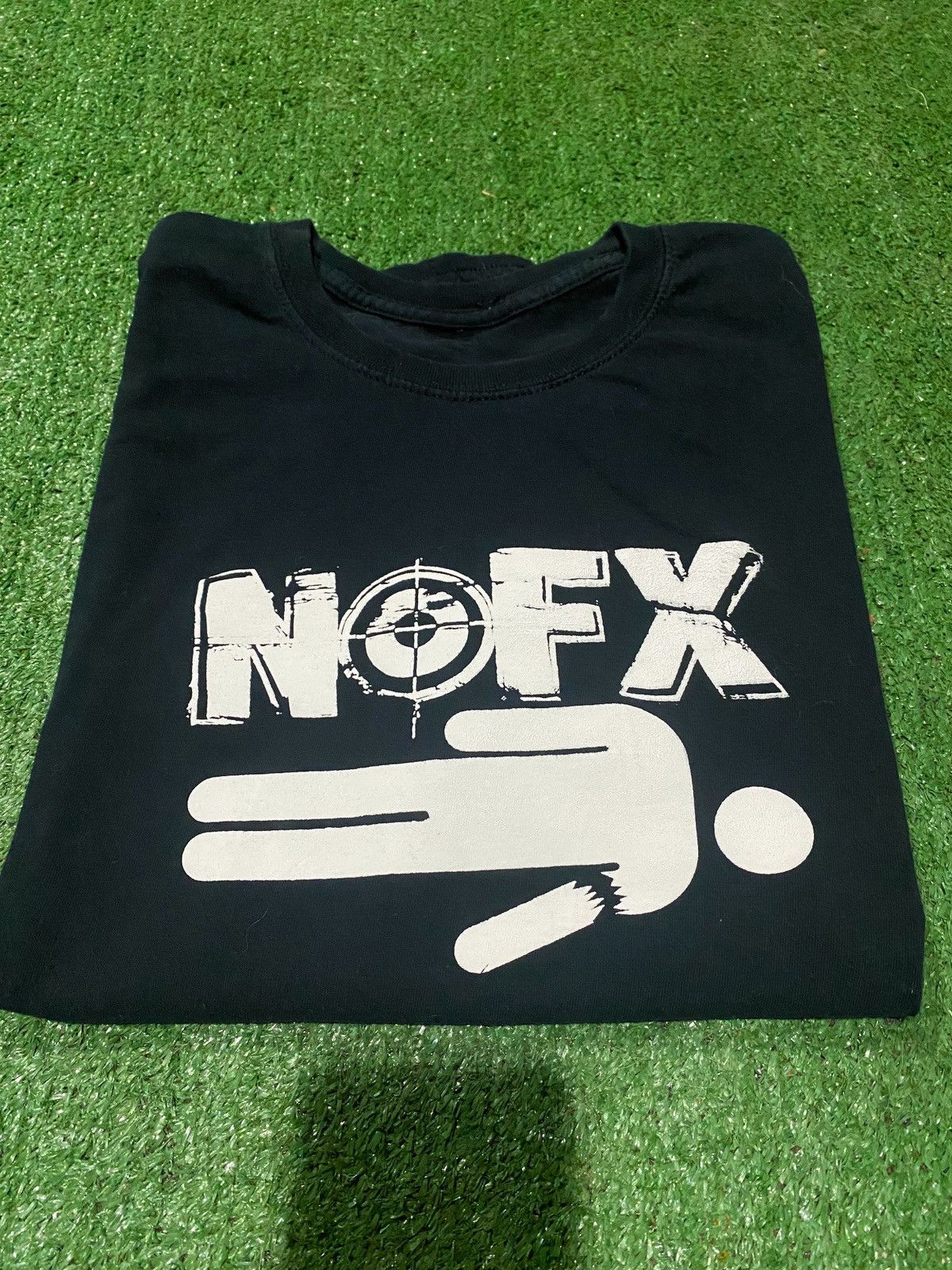 Band Tees × Vintage RARE Vintage Black NOFX Band T Shirt Size US XL / EU 56 / 4 - 3 Thumbnail