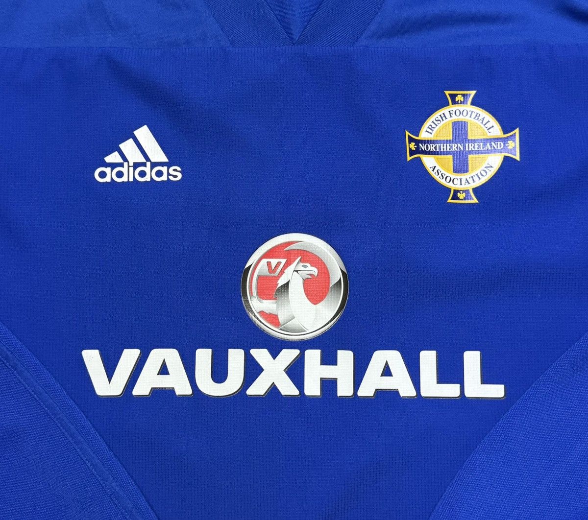 Adidas Northern Ireland 2017 2018 Football Soccer Shirt Top Adidas Size US M / EU 48-50 / 2 - 5 Thumbnail