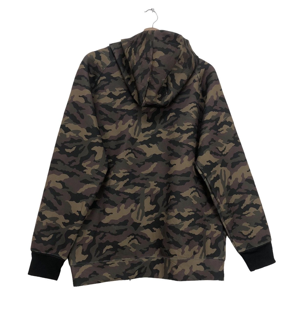 Japanese Brand Japanese Brand Gavic Camo Asymetrical Zip Hooded Jacket Size US M / EU 48-50 / 2 - 2 Thumbnail