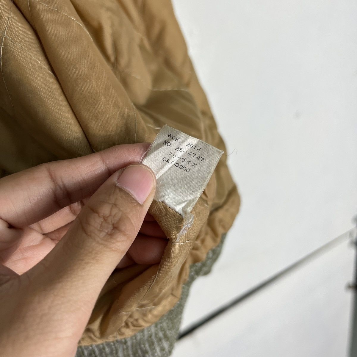 Japanese Brand 🔥 R & L INSPIRE BY ISSEY MIYAKE WOOL BOMBER JACKET Size US L / EU 52-54 / 3 - 18 Thumbnail