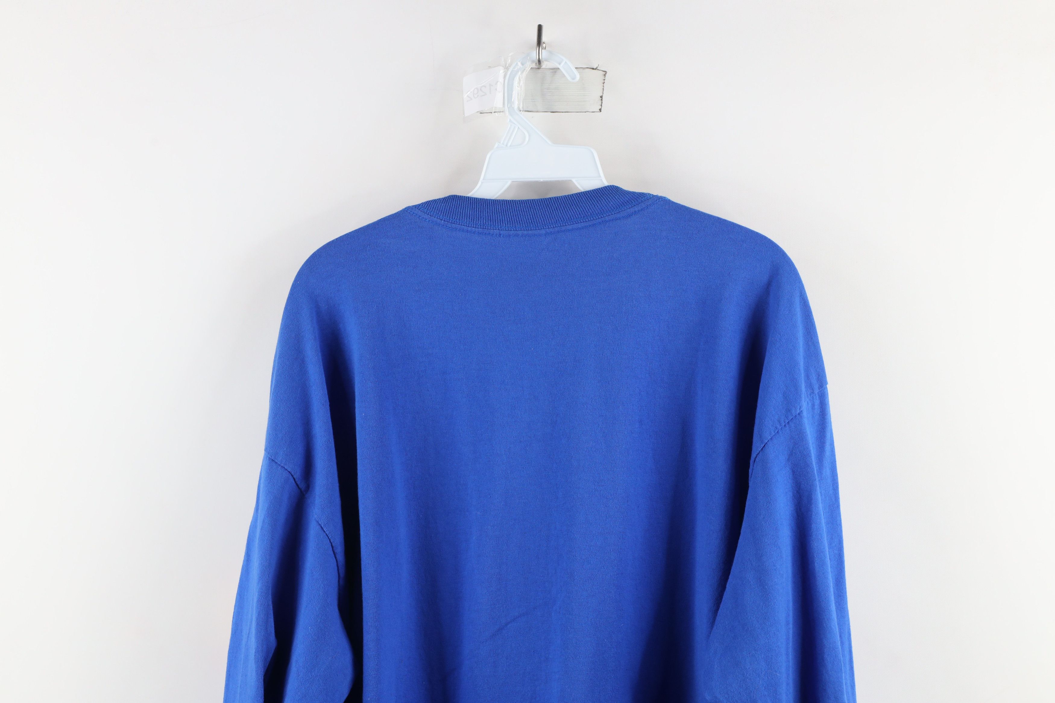 Vintage Vintage 90s USA Olympics Long Sleeve T-Shirt Blue Cotton Size US XL / EU 56 / 4 - 9 Thumbnail