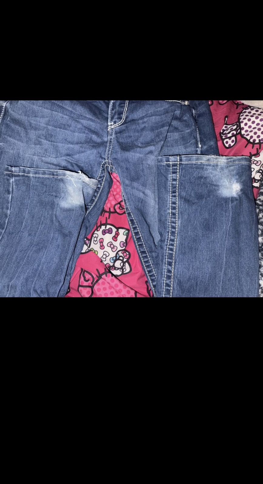 UNIONBAY Y2k unionbay skinny bootcut jeans with design on pockets Size 25" / US 0 / IT 36 - 7 Thumbnail