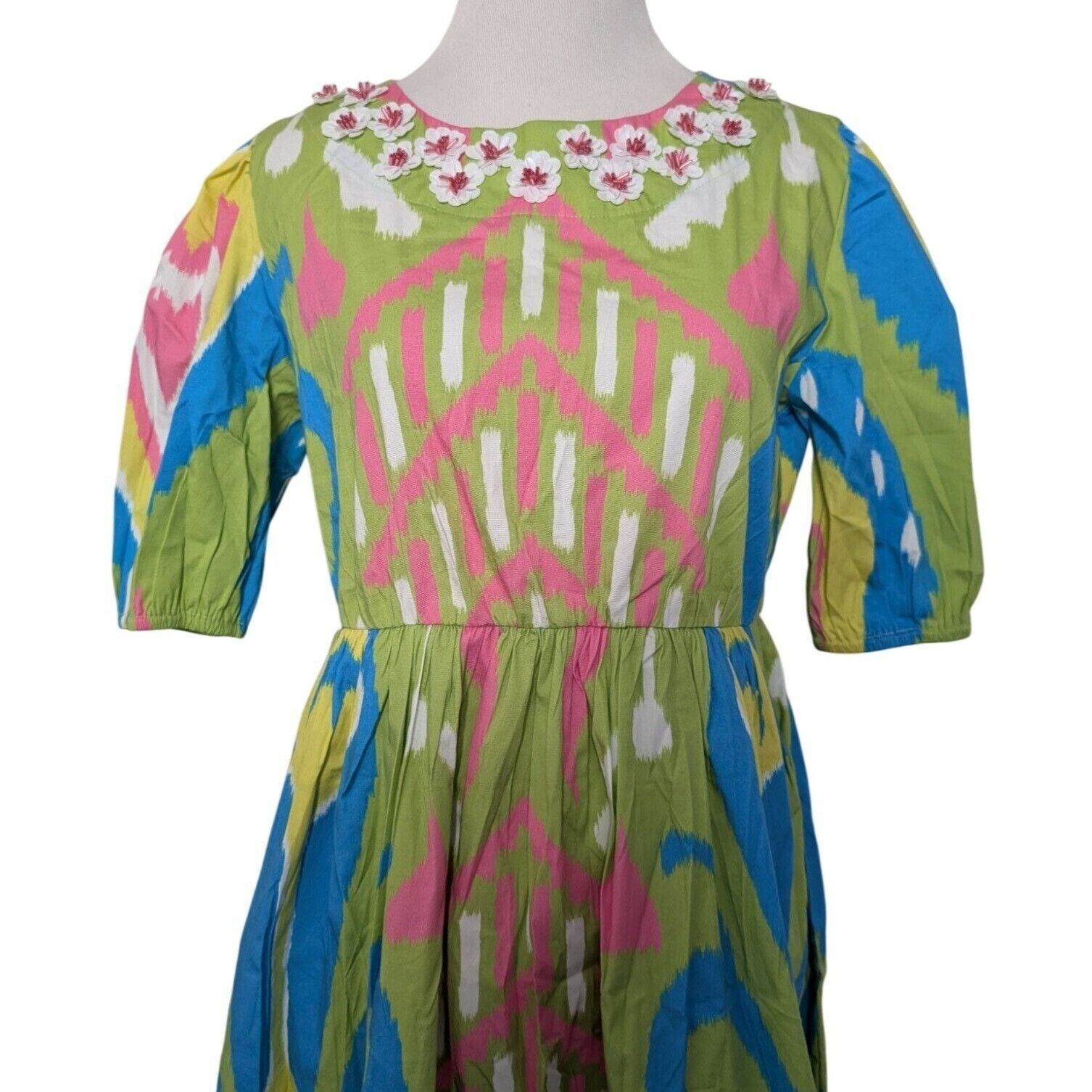 NEW Sheridan French Midi Arcadia Dress Womens Size Small