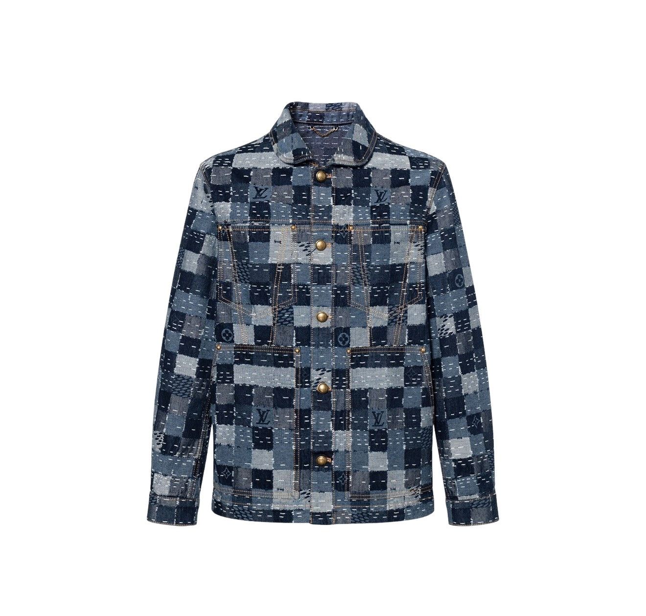 Louis Vuitton Louis Vuitton x Nigo Checkerboard Jacket Size 46 Size US S / EU 44-46 / 1 - 1 Thumbnail