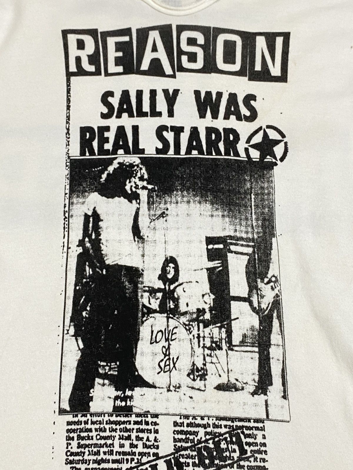 20471120 × Hysteric Glamour × Japanese Brand Punk Band Seditionaries Love is Sex Star War Injures Size US XS / EU 42 / 0 - 4 Thumbnail