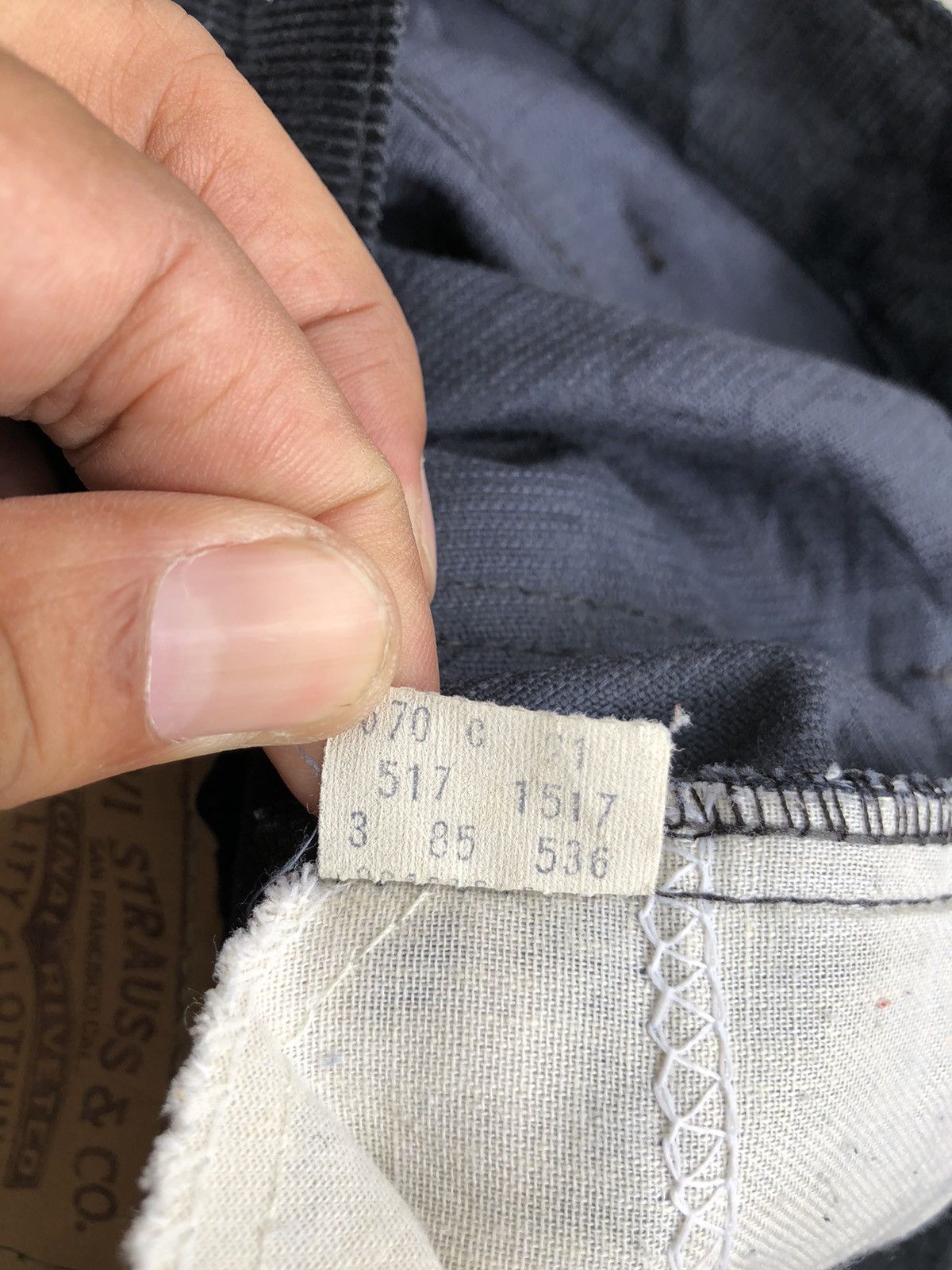 Levi's Vintage 80’s Levi’s Corduroy Pants Flared Jeans 517 Size US 32 / EU 48 - 17 Thumbnail