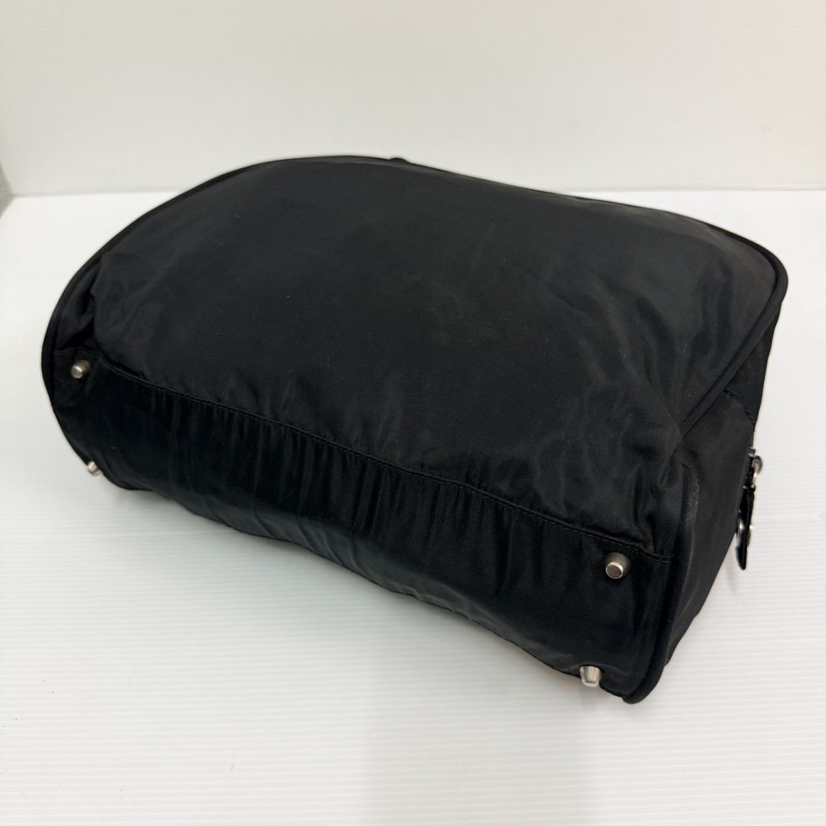 Prada Prada Black Nylon Vintage Shoulder Bag Size ONE SIZE - 5 Thumbnail