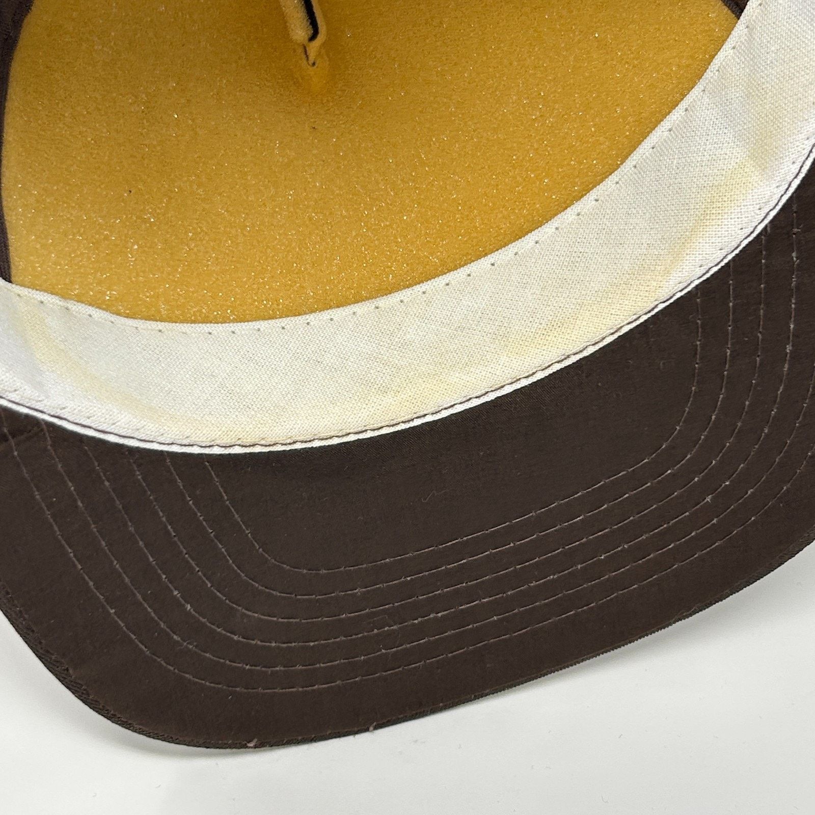 Vintage Vintage Midway Rent All Trucker Hat Cap Brown 80s Foam Front Size ONE SIZE - 5 Thumbnail