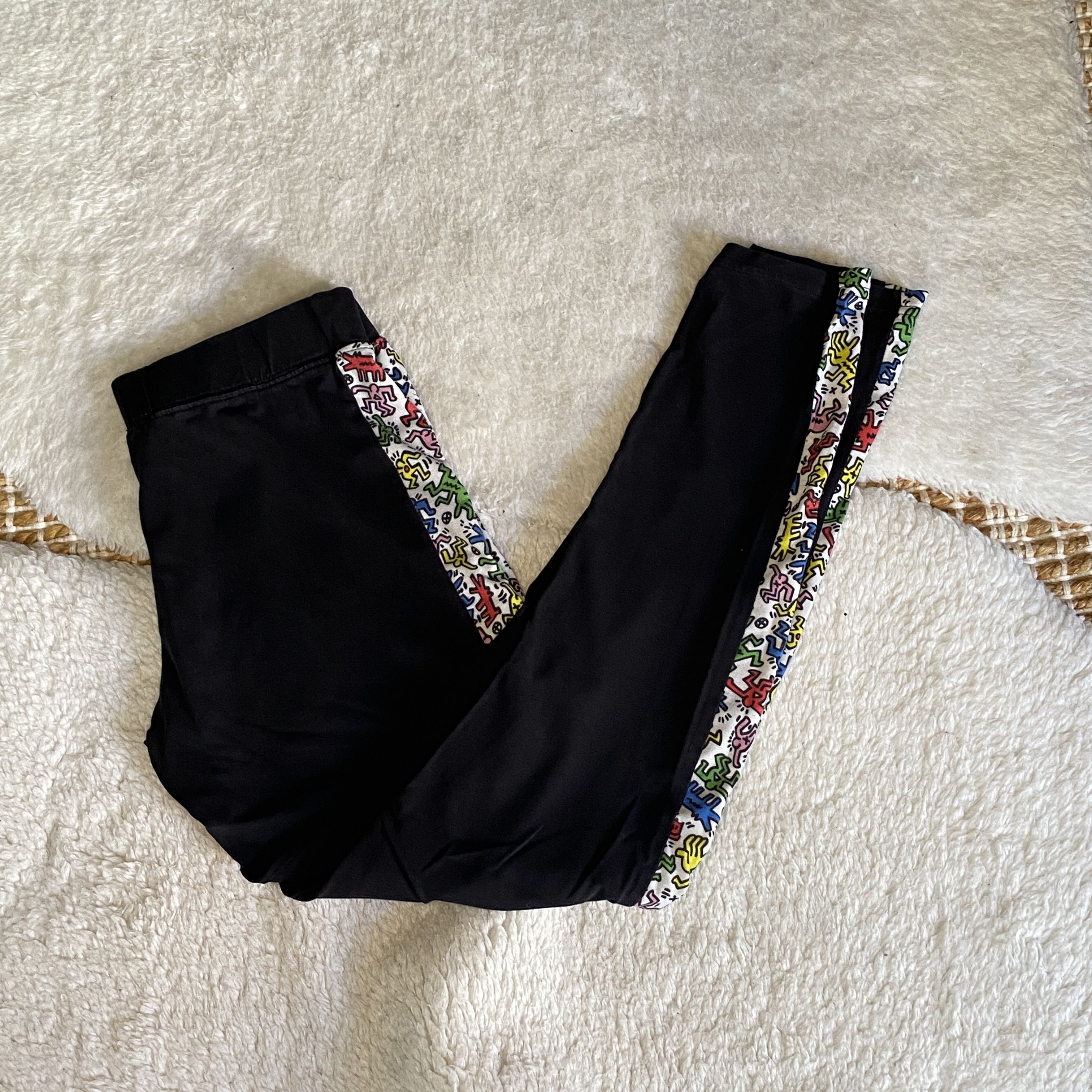 Keith Haring Keith Haring Colorful Side Print Graphic Leggings Size 27" / US 4 / IT 40 - 11 Thumbnail