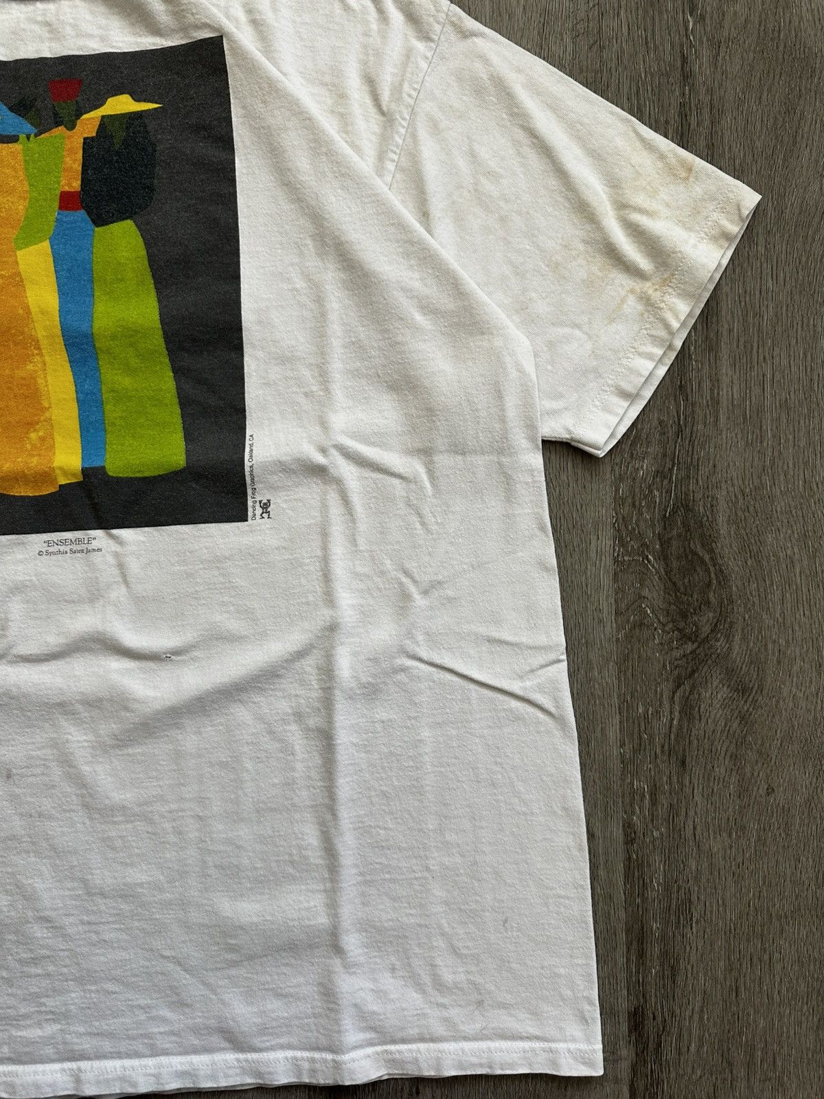 Vintage Vintage 90s “Ensemble” Synthia Saint James Art Shirt Size US XL / EU 56 / 4 - 6 Thumbnail