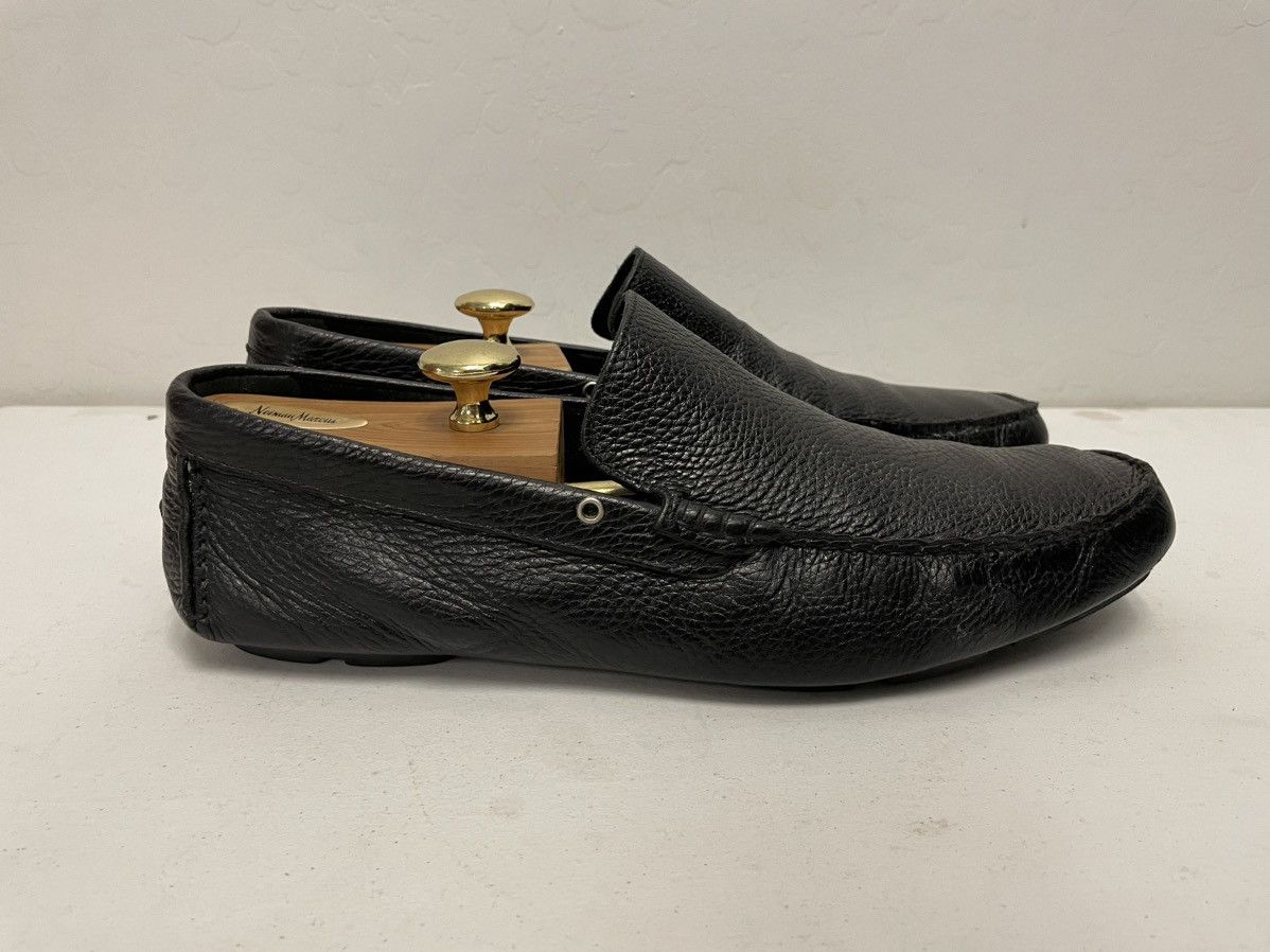 To Boot New York Pebbled Deerskin Driving Loafers Size US 11.5 / EU 44-45 - 2 Thumbnail
