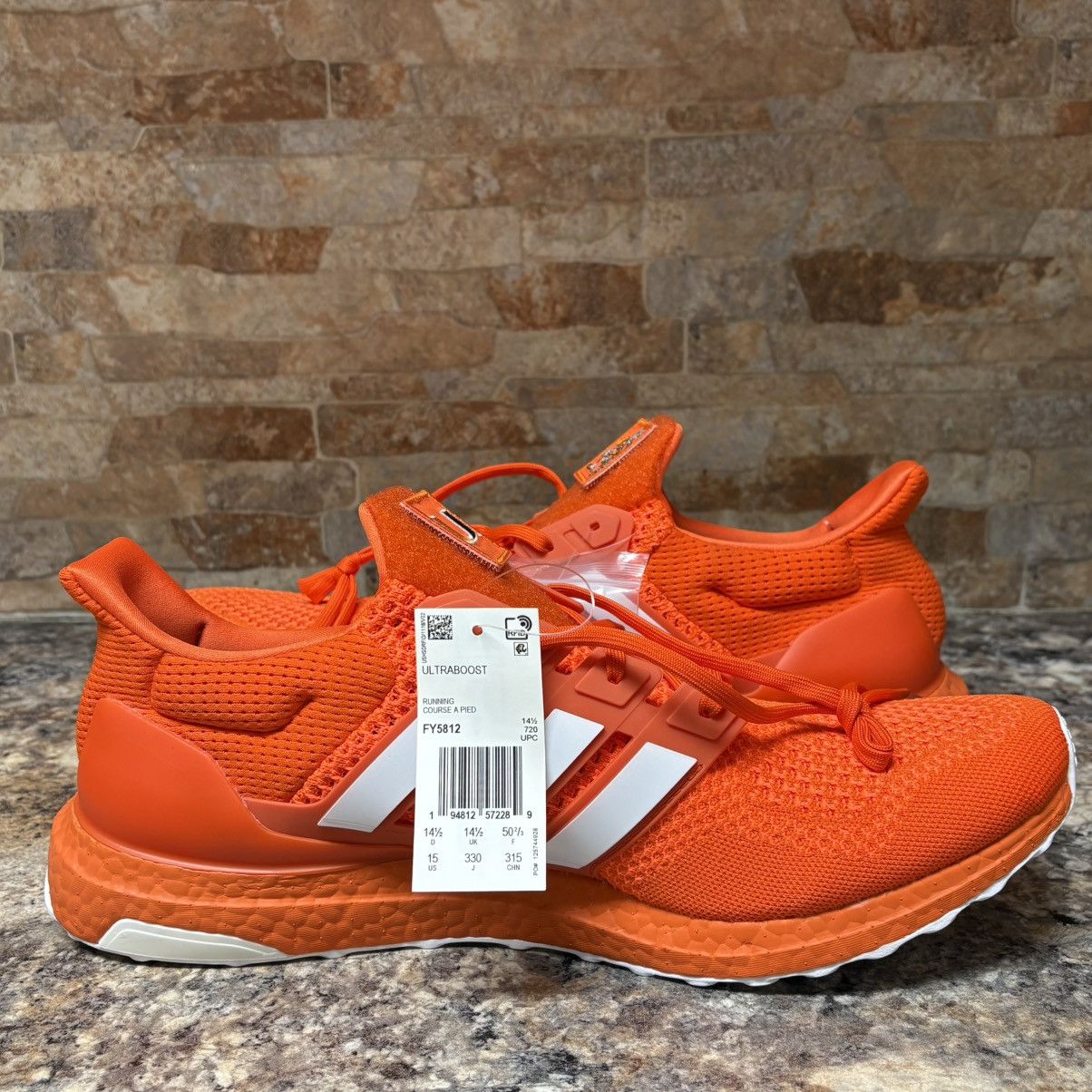 Adidas Adidas UltraBoost 1.0 DNA University Miami Hurricanes 15 Size US 15 / EU 48 - 7 Thumbnail