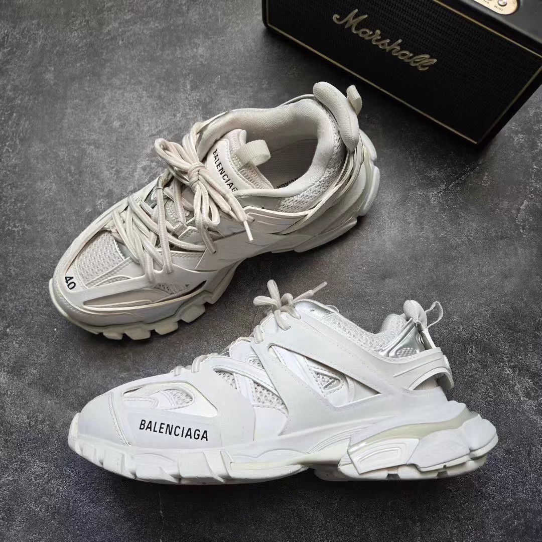 Balenciaga BALENCIAGA TRACK white size 40 Worn once like new Size US 7 / EU 40 - 4 Thumbnail