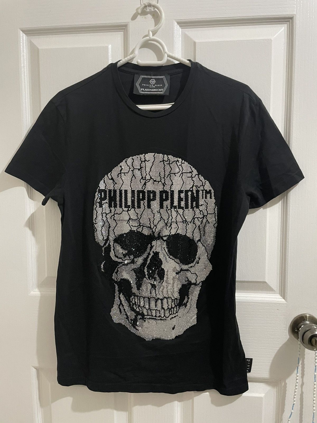 Philipp Plein Skull Platinum Cut Tee