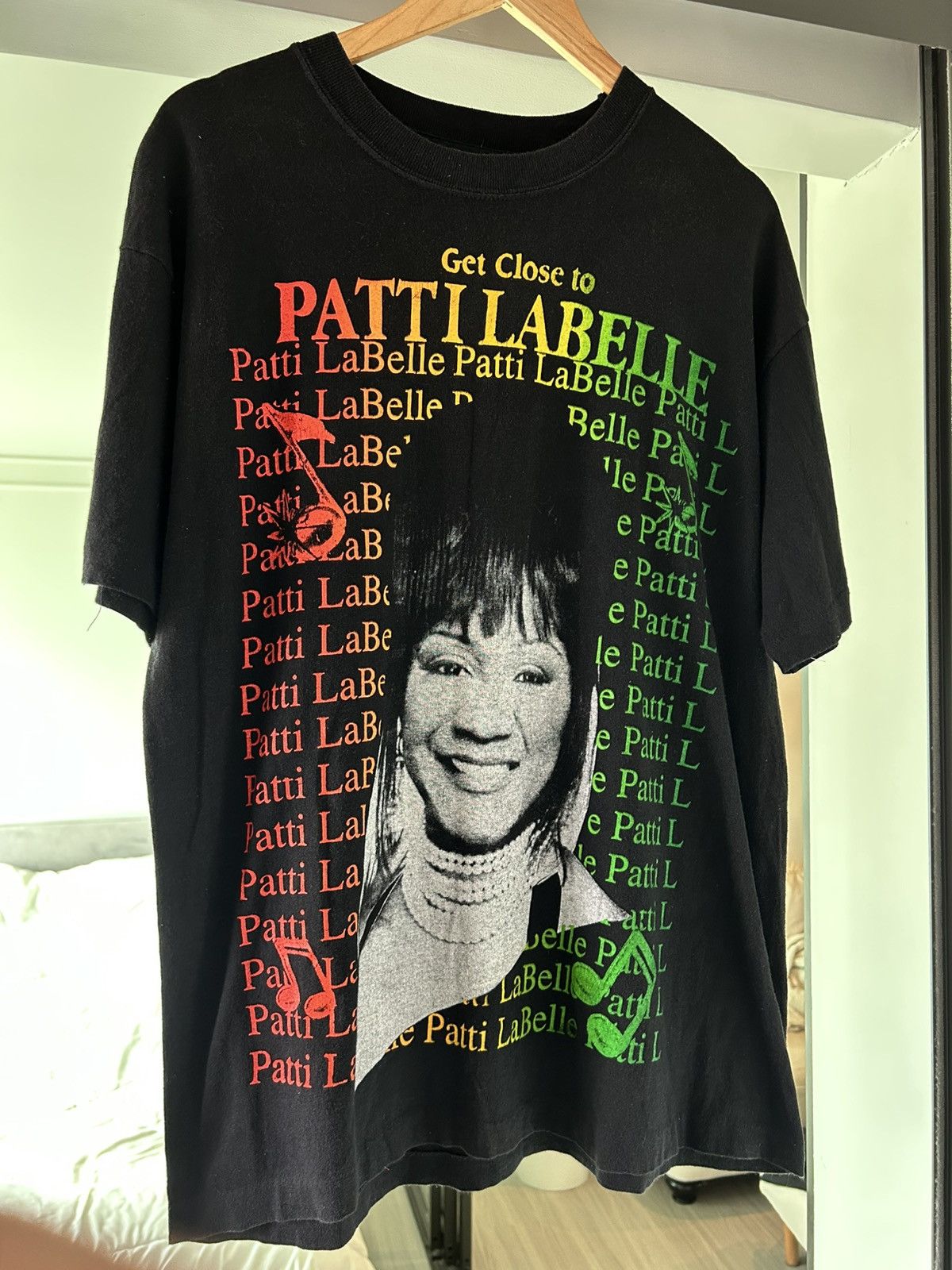 Band Tees Patti Labelle Vintage T Shirt 90’ Size US L / EU 52-54 / 3 - 3 Thumbnail